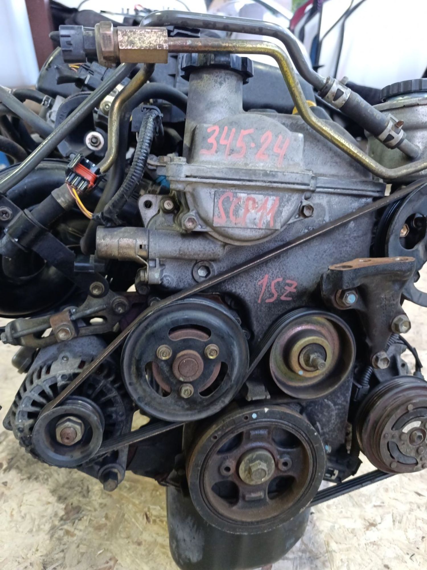 Двигатель Toyota Platz scp11 1szfe, 120000 рублей, Ленина