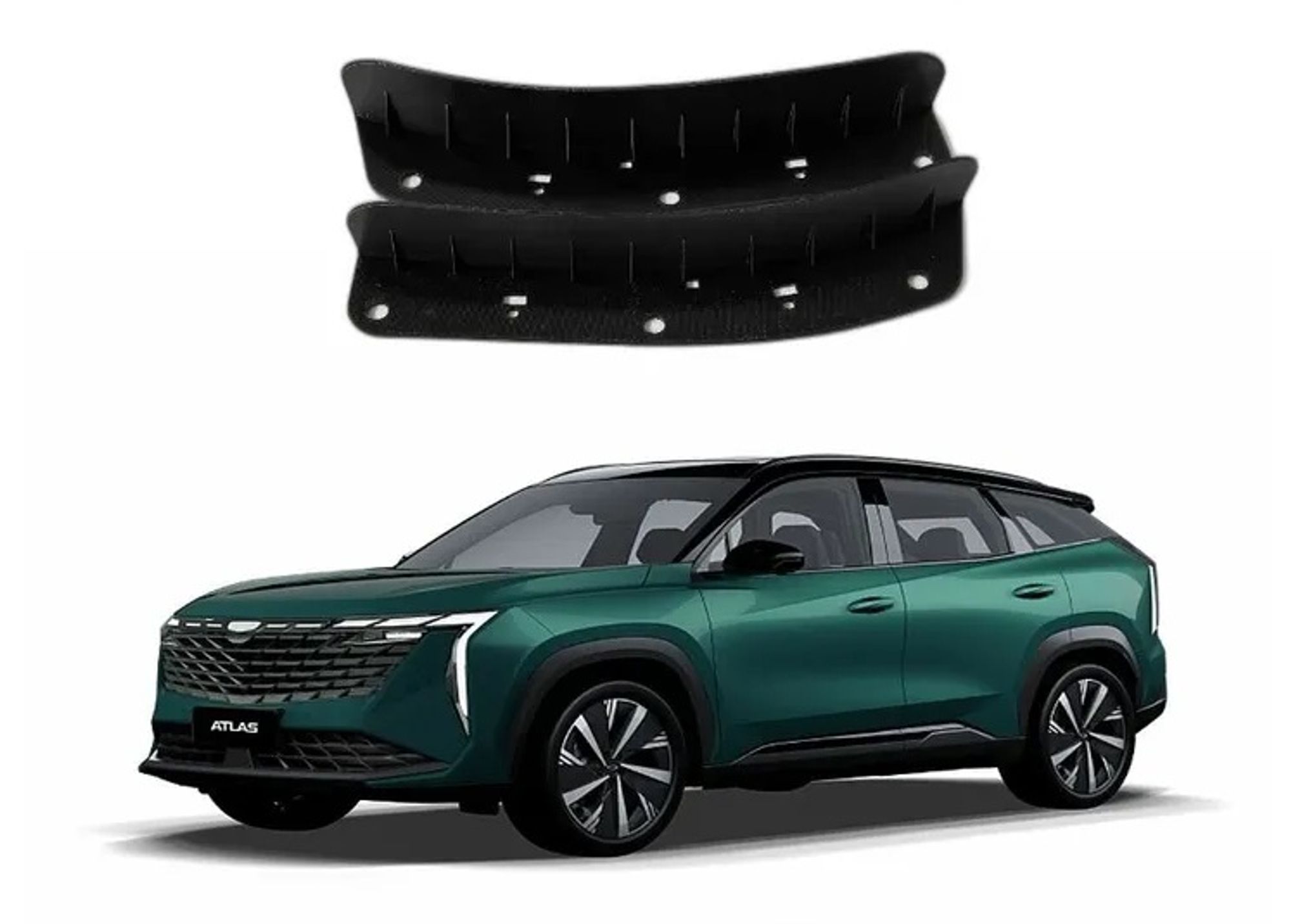 Аэродинамический щиток,гибкий GEELY Atlas FX11, 1018 рублей, Сургут