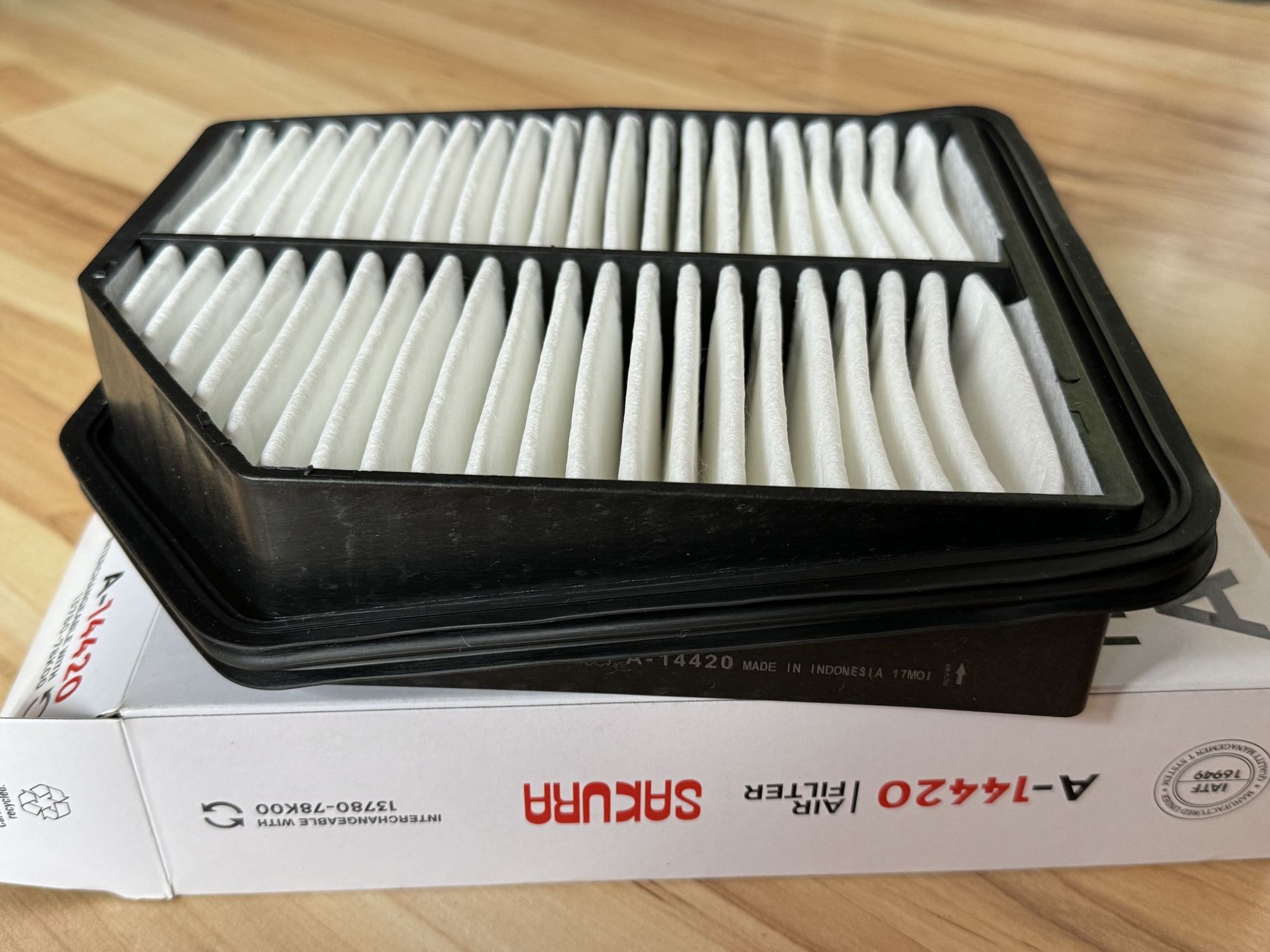 Фильтр воздушный sakura, 853 рублей, Сургут