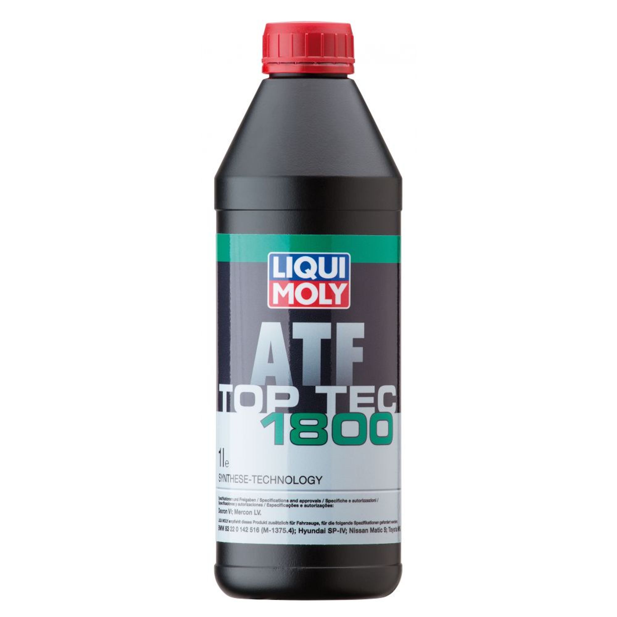 Масло трансмиссионное Liqui Moly ATF Top Tec 1800 (AW-1), 1L, 1751 рублей, Сургут