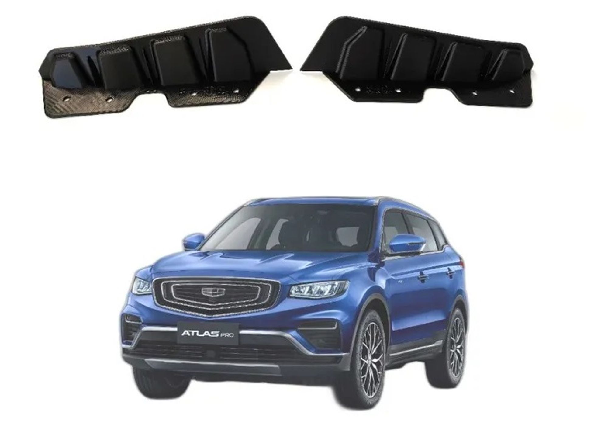 Аэродинамический щиток,гибкий GEELY Atlas Pro, 1139 рублей, Сургут