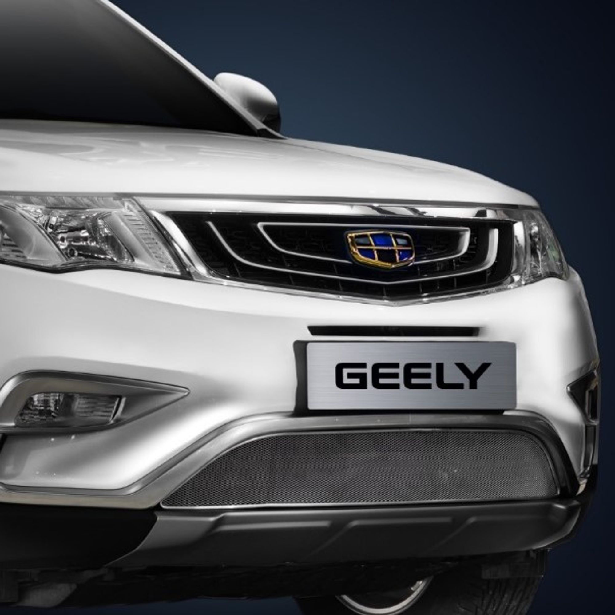 Сетка бампера внешняя серая Geely Atlas NL-3, 2174 рублей, Сургут