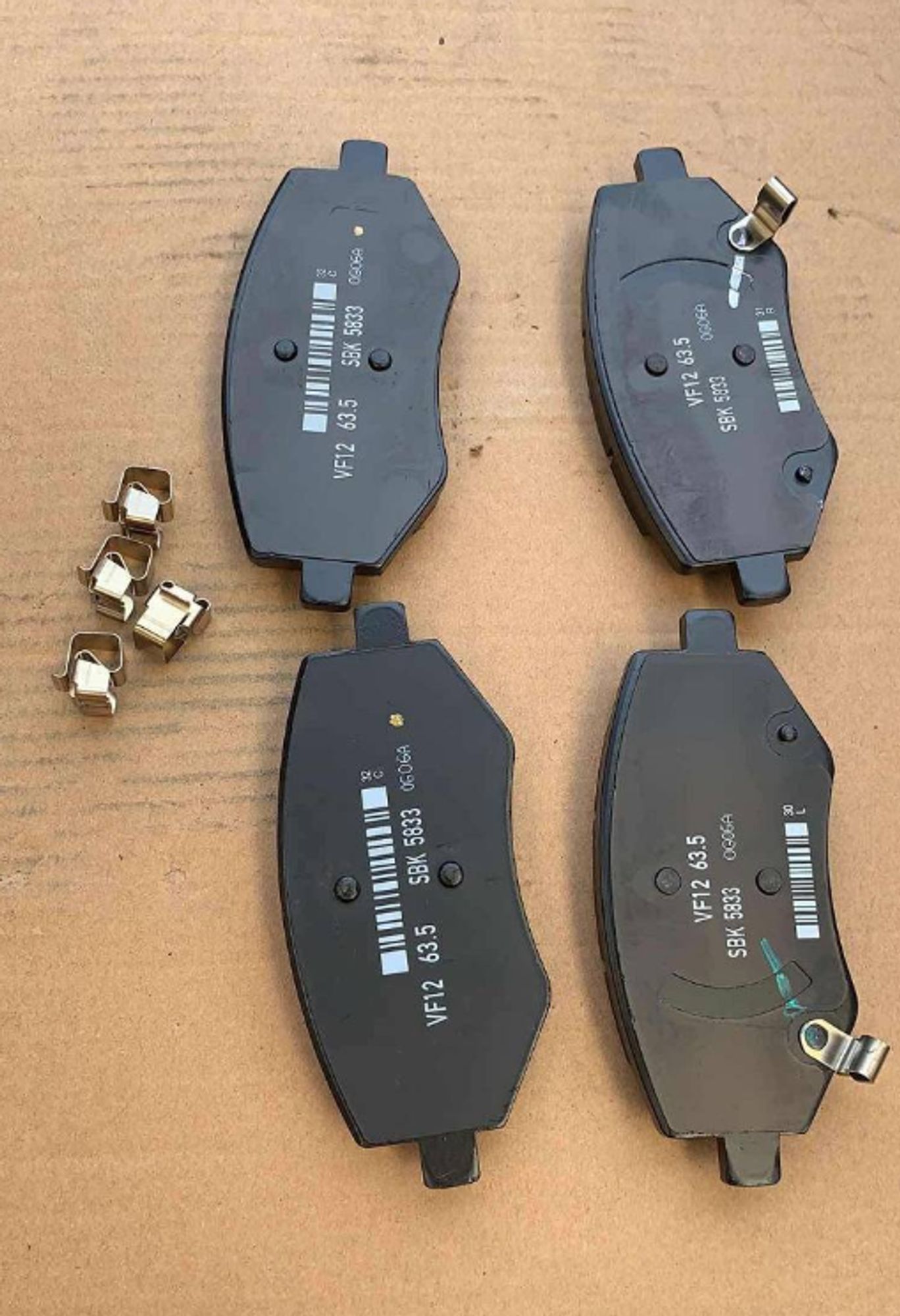 КОЛОДКИ ТОРМОЗНЫЕ ПЕРЕДНИЕ /VX-11/, 9022 рублей, Сургут