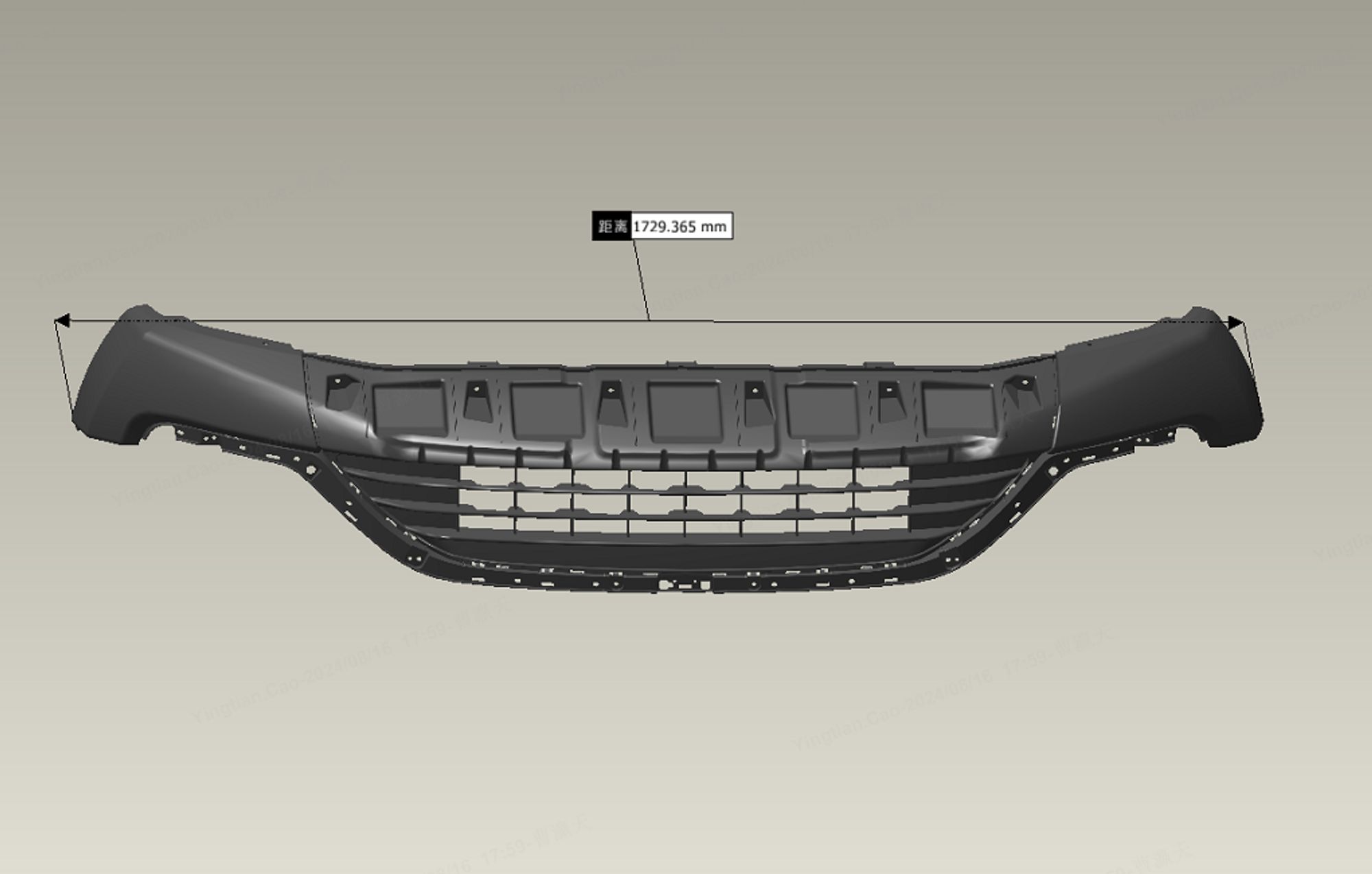 Бампер передний нижняя часть NL-3, 13903 рублей, Сургут