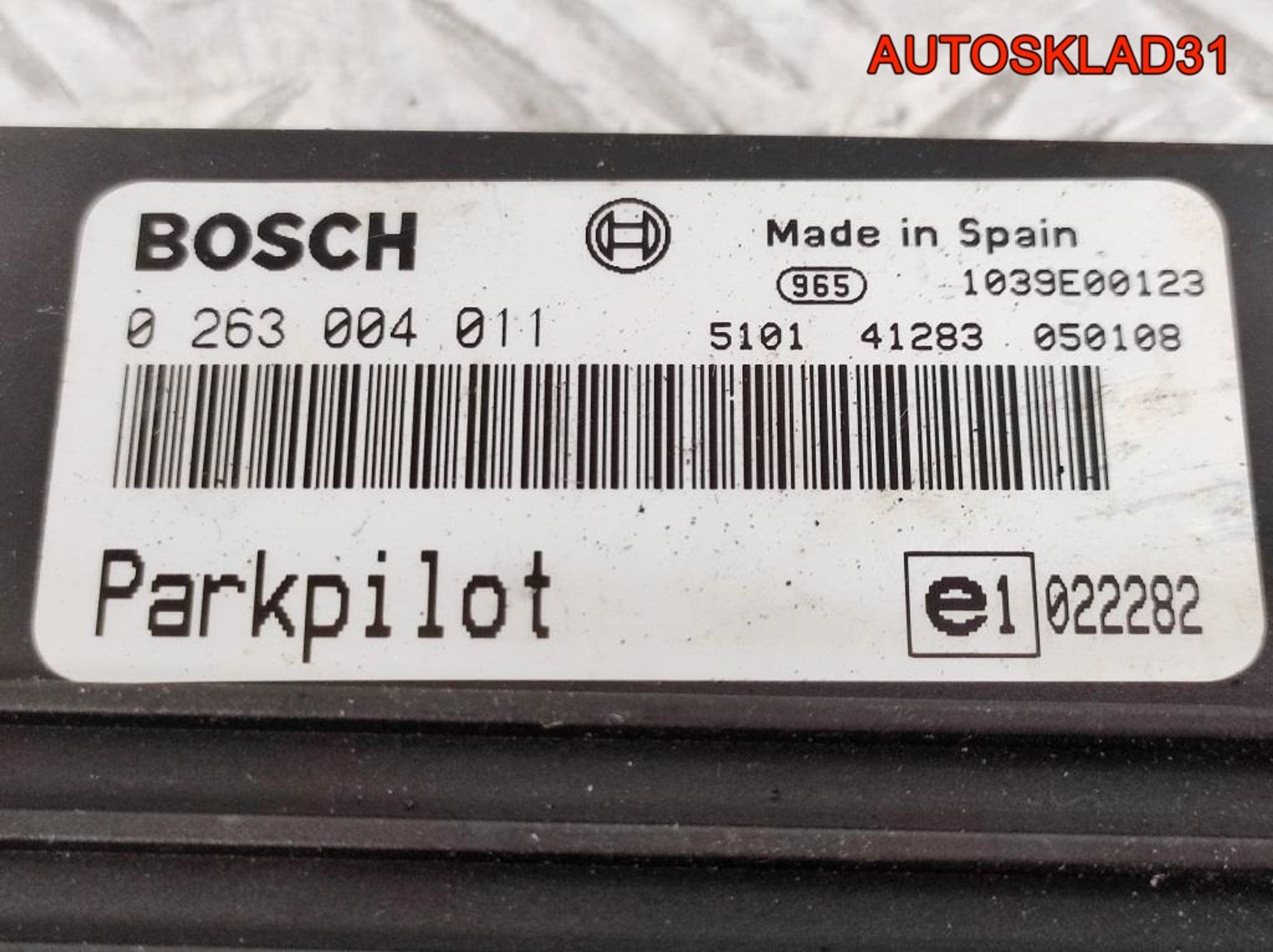 Блок управления парктроником Mazda 3 BK 0263004011, 1400 рублей, Дубовое