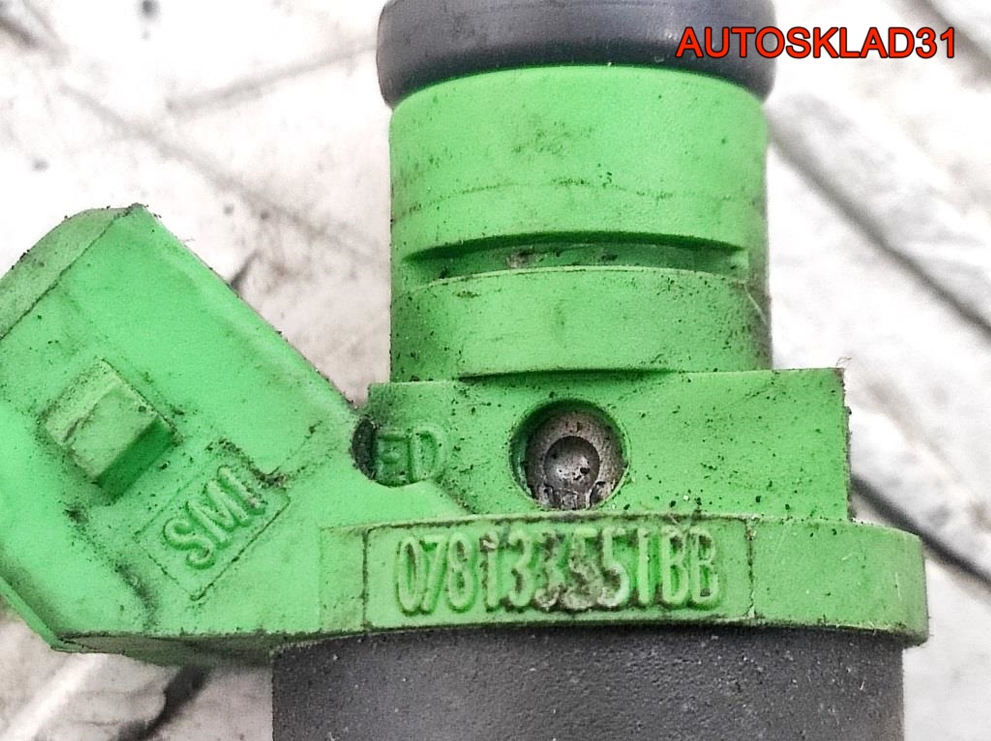 Форсунка топливная Audi A4 B6 2,4 BDV 078133551BB, 800 рублей, Дубовое