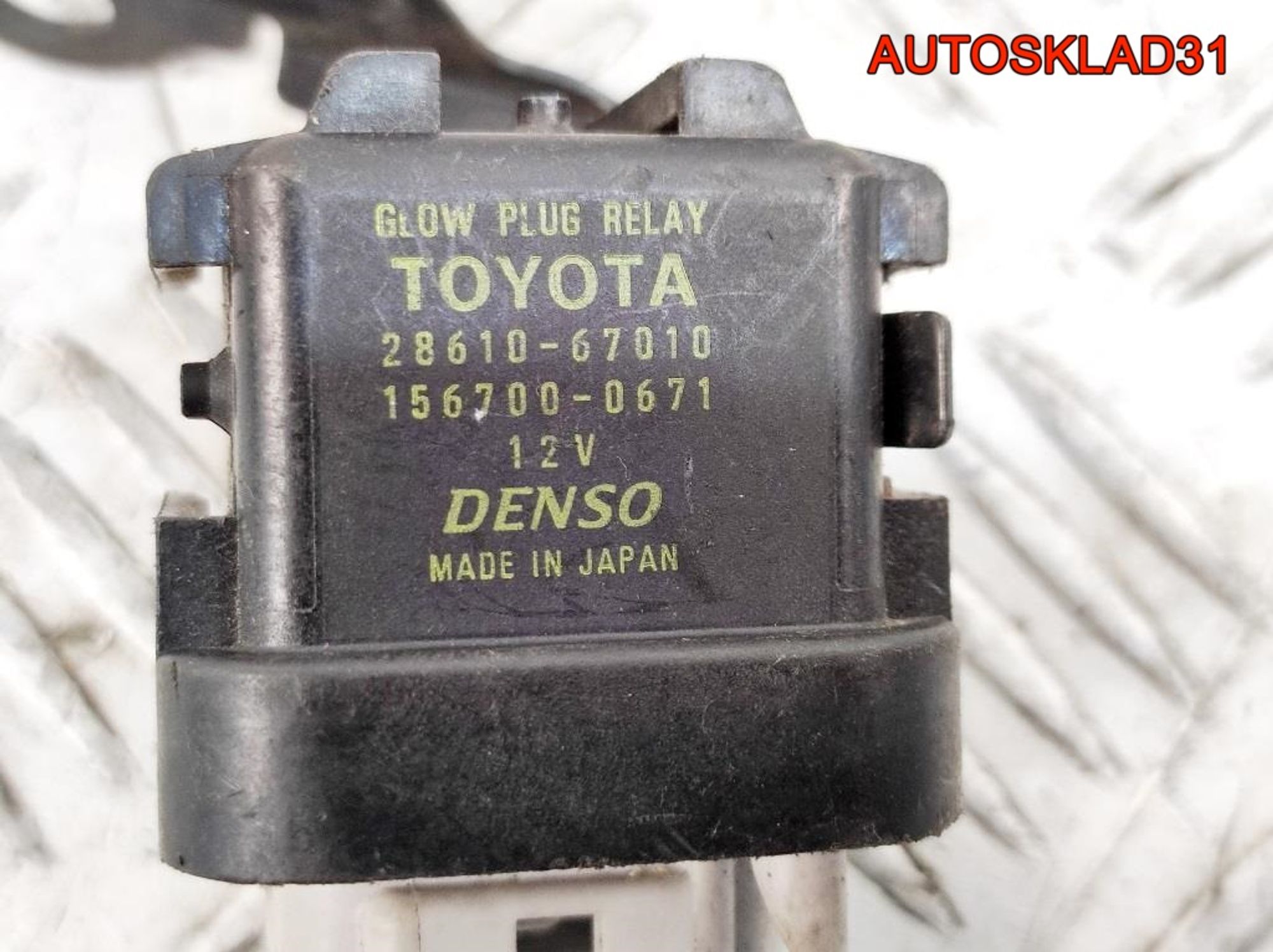 Реле свечей накала Toyota Corolla Verso 2861067010, 2500 рублей, Дубовое