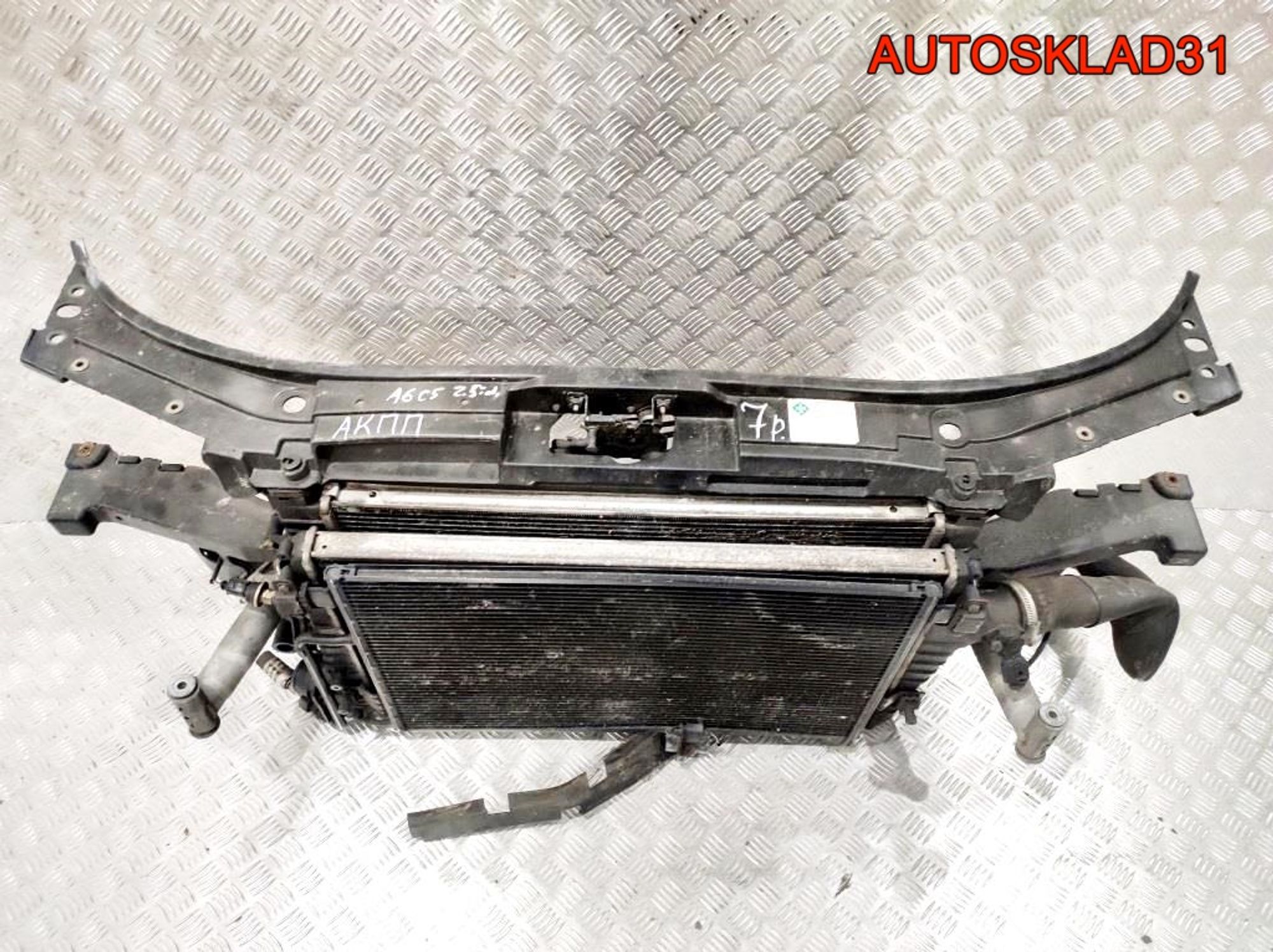 Панель передняя в сборе Audi A6 C5 АКПП 2,5 Дизель 4B0805588K, 17000 рублей, Дубовое