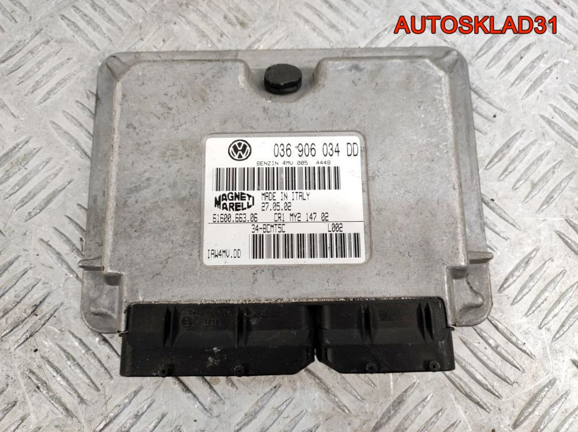 Блок ЭБУ VW Polo 1,4 BBY Бензин 036906034DD, 2500 рублей, Дубовое