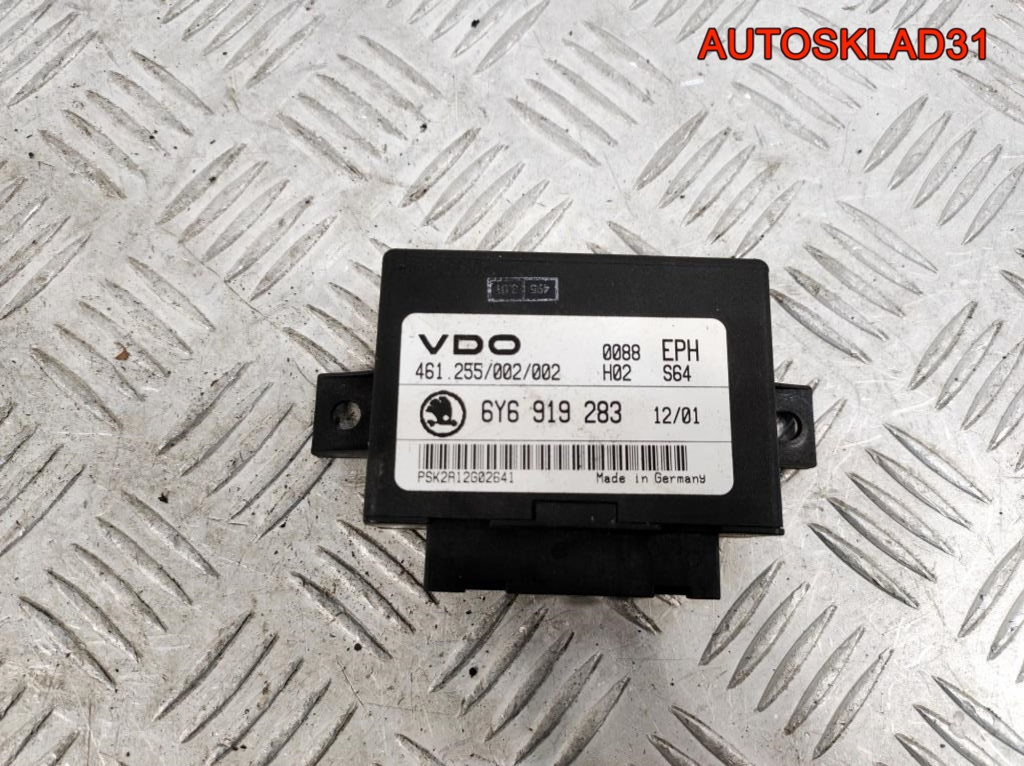 Блок парктроников Skoda Octavia A4 6Y6919283, 4100 рублей, Дубовое