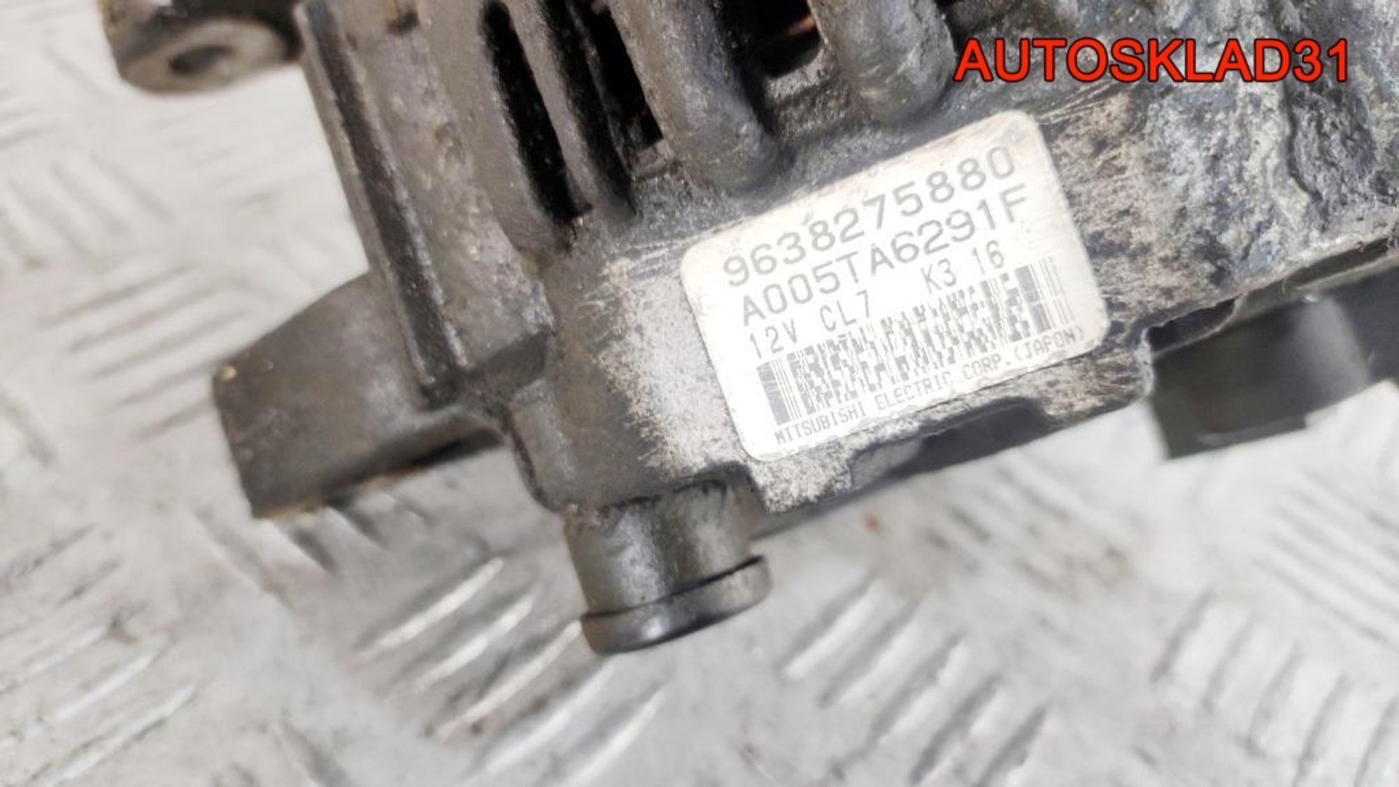 Генератор Peugeot 206 1,9 PSA WJY 10DXFR 9638275880, 5000 рублей, Дубовое