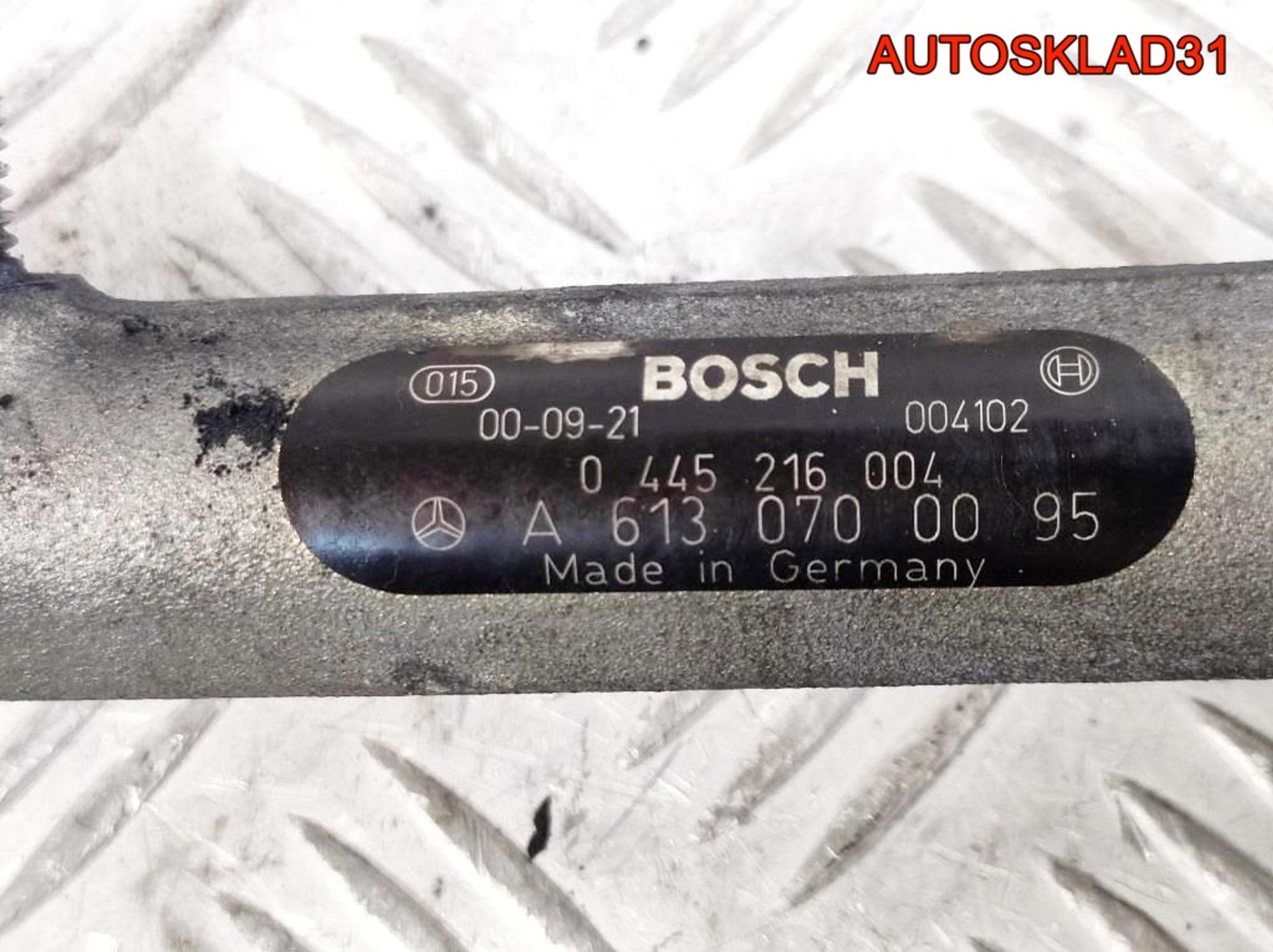 Рейка топливная Mercedes W220 3,2 613.960 A6130700095, 1800 рублей, Дубовое