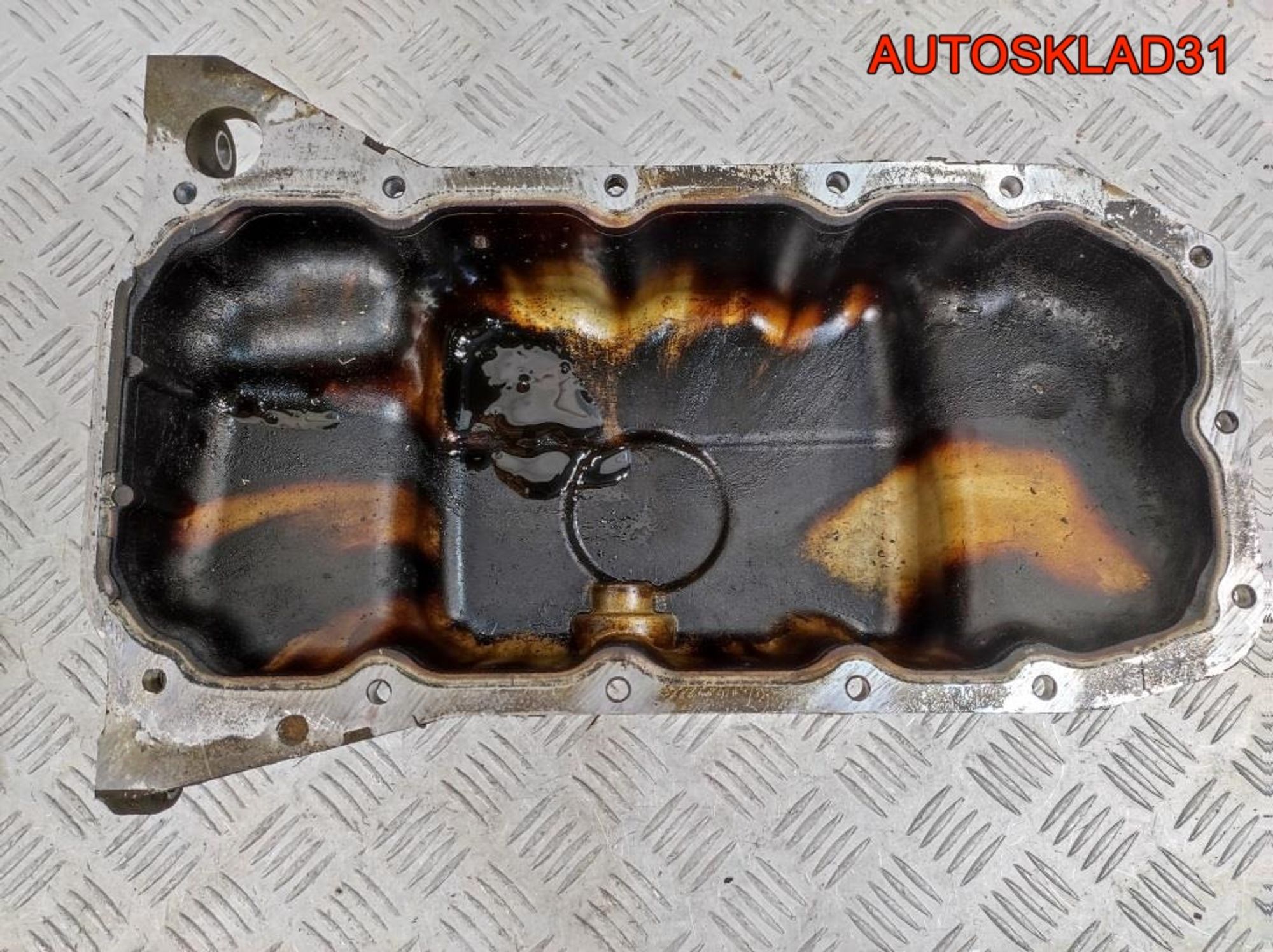 Поддон двигателя Ford Focus 2 1,6 Бензин 98MM6675CB, 1800 рублей, Дубовое