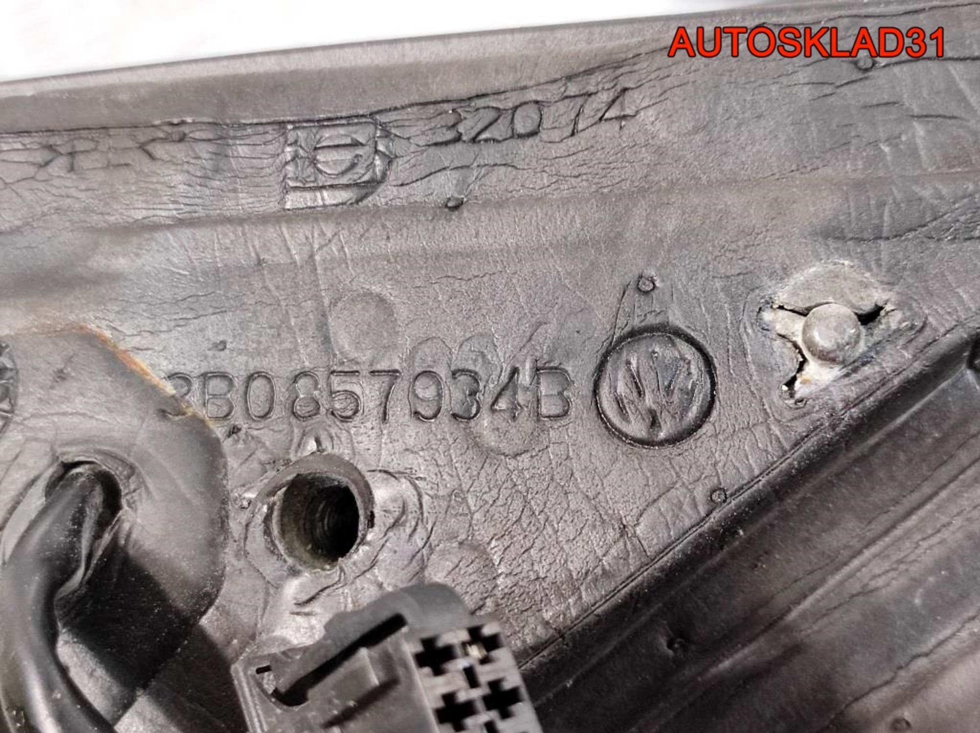 Зеркало правое 6 контактов VW Passat B5+ 3B0857934B, 3600 рублей, Дубовое