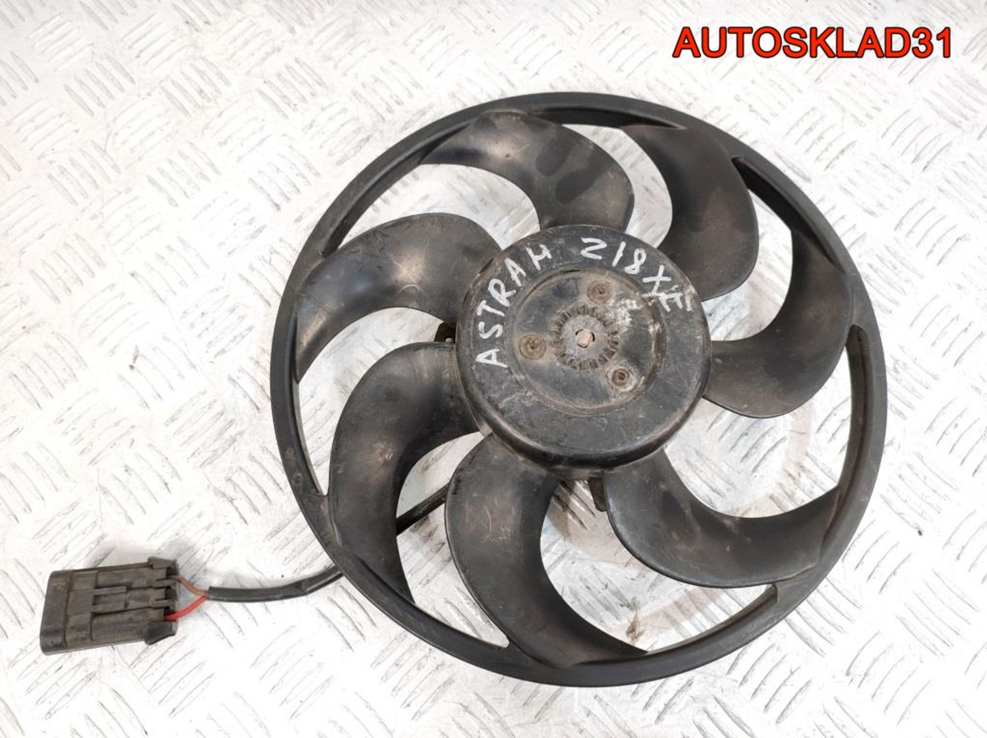 Вентилятор радиатора Opel Astra H 1,8 Z18XE 13126382, 2000 рублей, Дубовое
