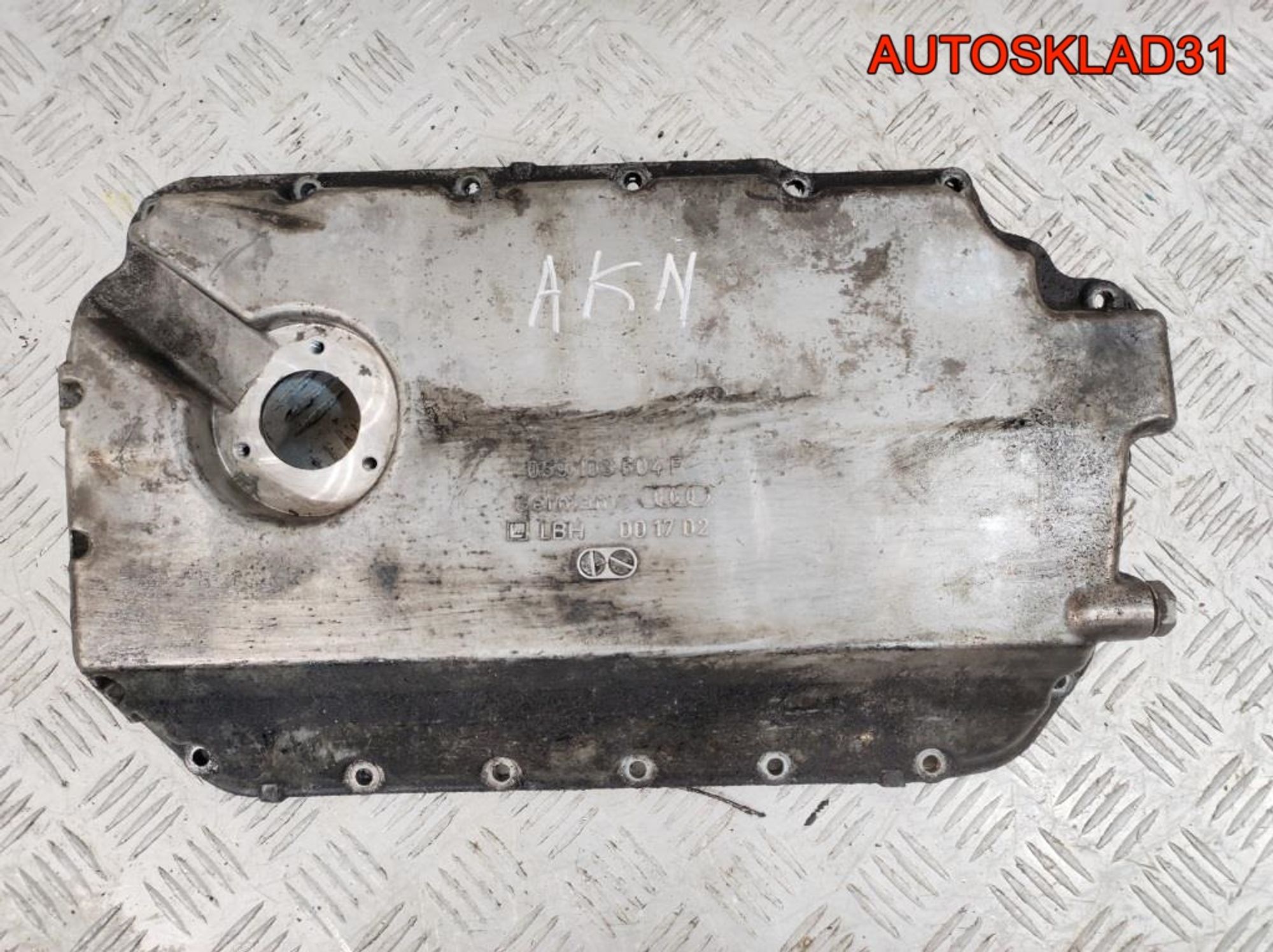 Поддон двигателя Audi A6 C5 2,5 AKN Дизель 059103604F, 5000 рублей, Дубовое