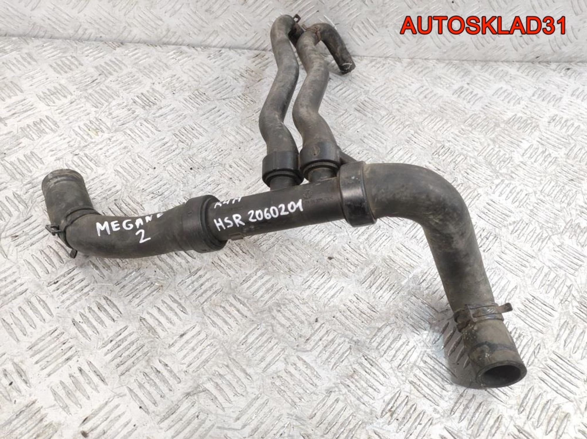 Патрубок радиатора Renault Megane 2 1.6 K4M Бензин HSR2060201, 2500 рублей, Дубовое