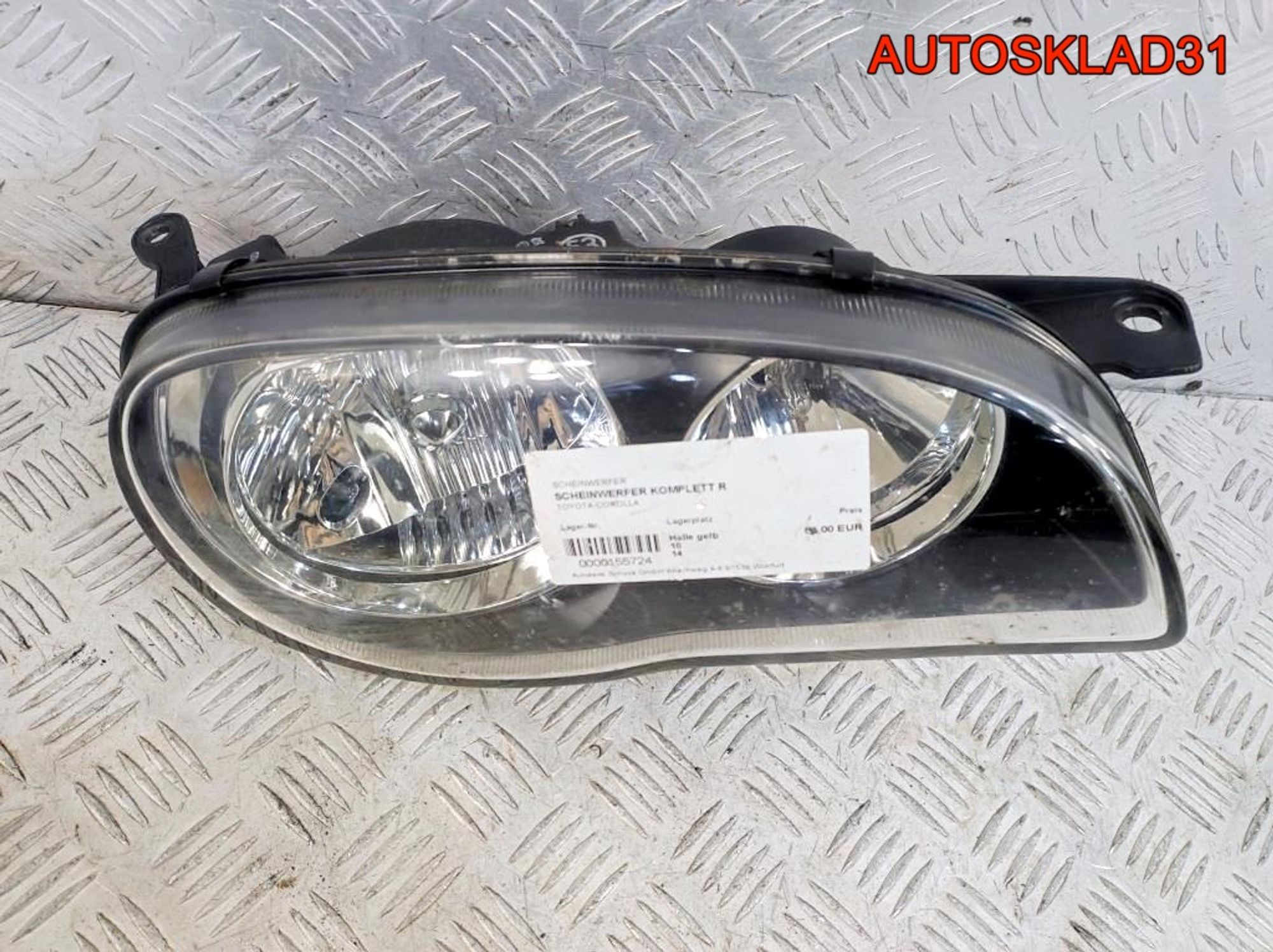 Фара правая Toyota Corolla E11 10077126, 4900 рублей, Дубовое