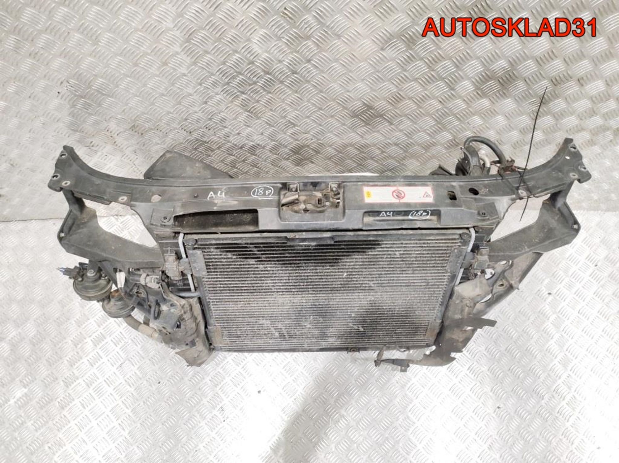Панель передняя в сборе Audi A4 B5 Дорест 1,8 Бензин, 26000 рублей, Дубовое