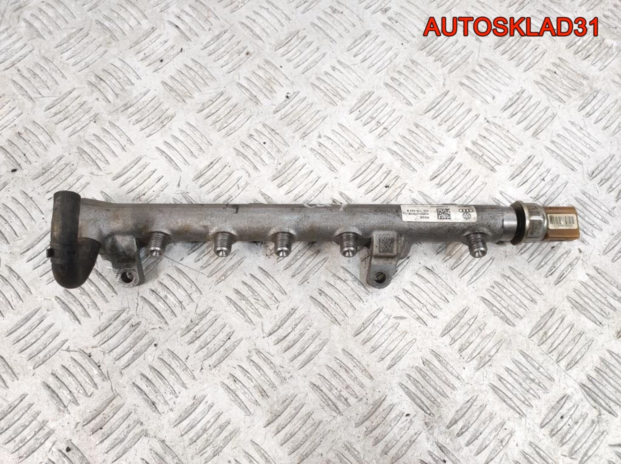 Рейка топливная Audi A3 8P 1,6 CAYC 03L130089B, 2000 рублей, Дубовое