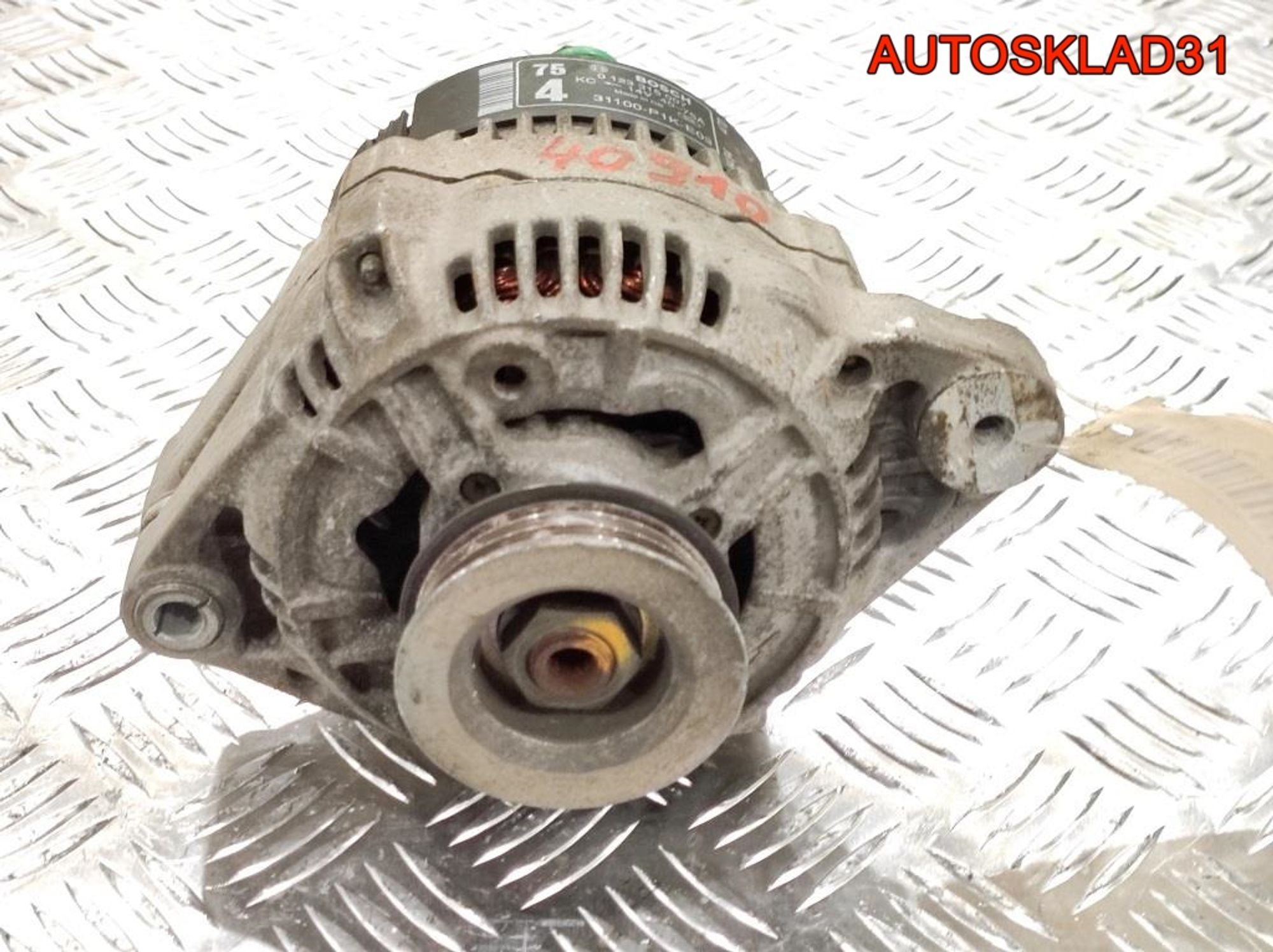 Генератор 75A Honda Civic 5 1,4 D14A7 0123315007 (Р), 7500 рублей, Дубовое