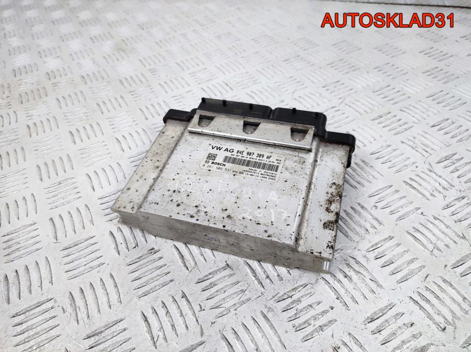 Блок ЭБУ Skoda Fabia 3 1.2 CBZJ Бензин 04E907309AF, 4100 рублей, Дубовое