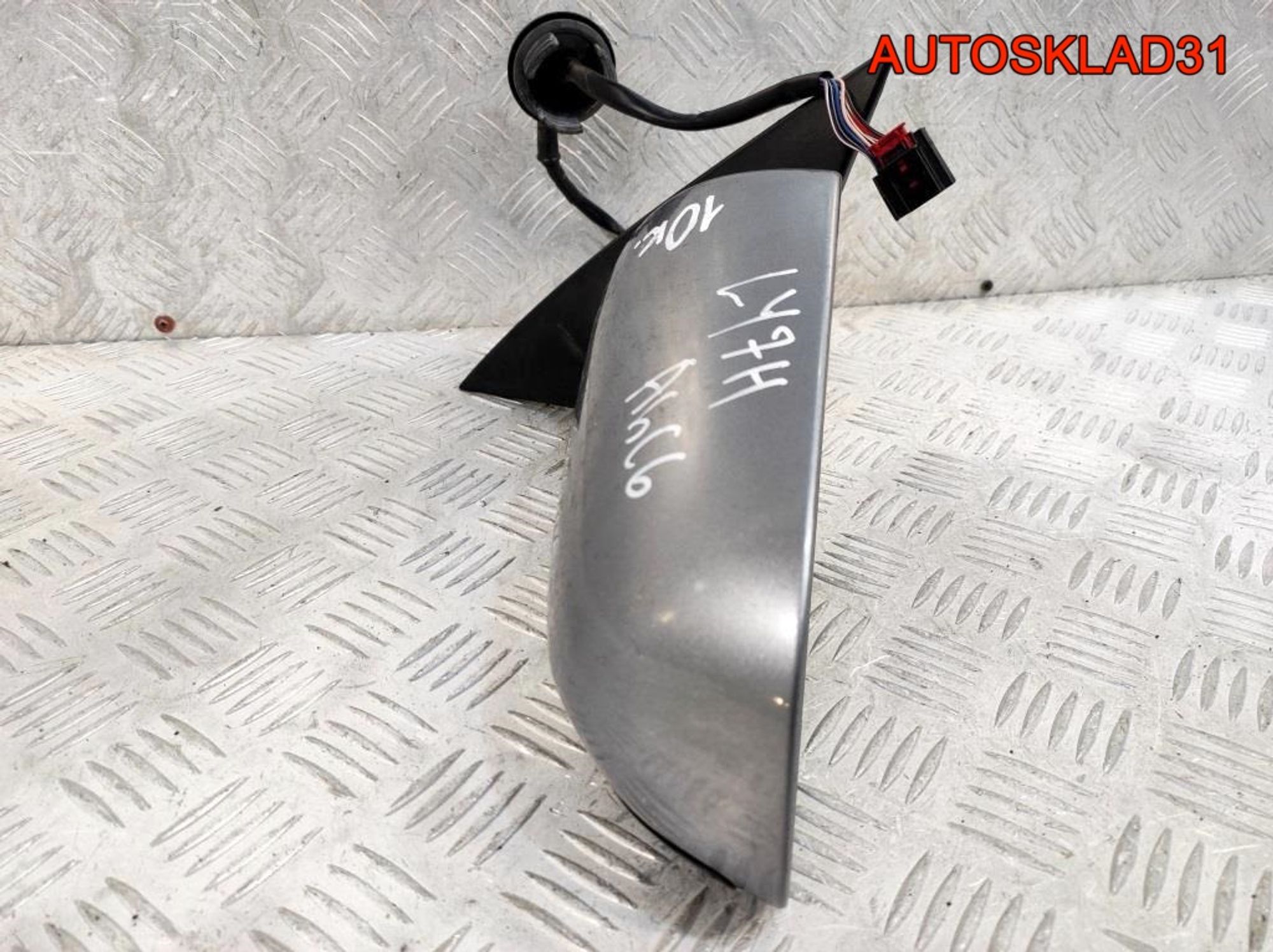 Зеркало левое 10 контактов Audi A6 C6 4F1858531J, 5400 рублей, Дубовое