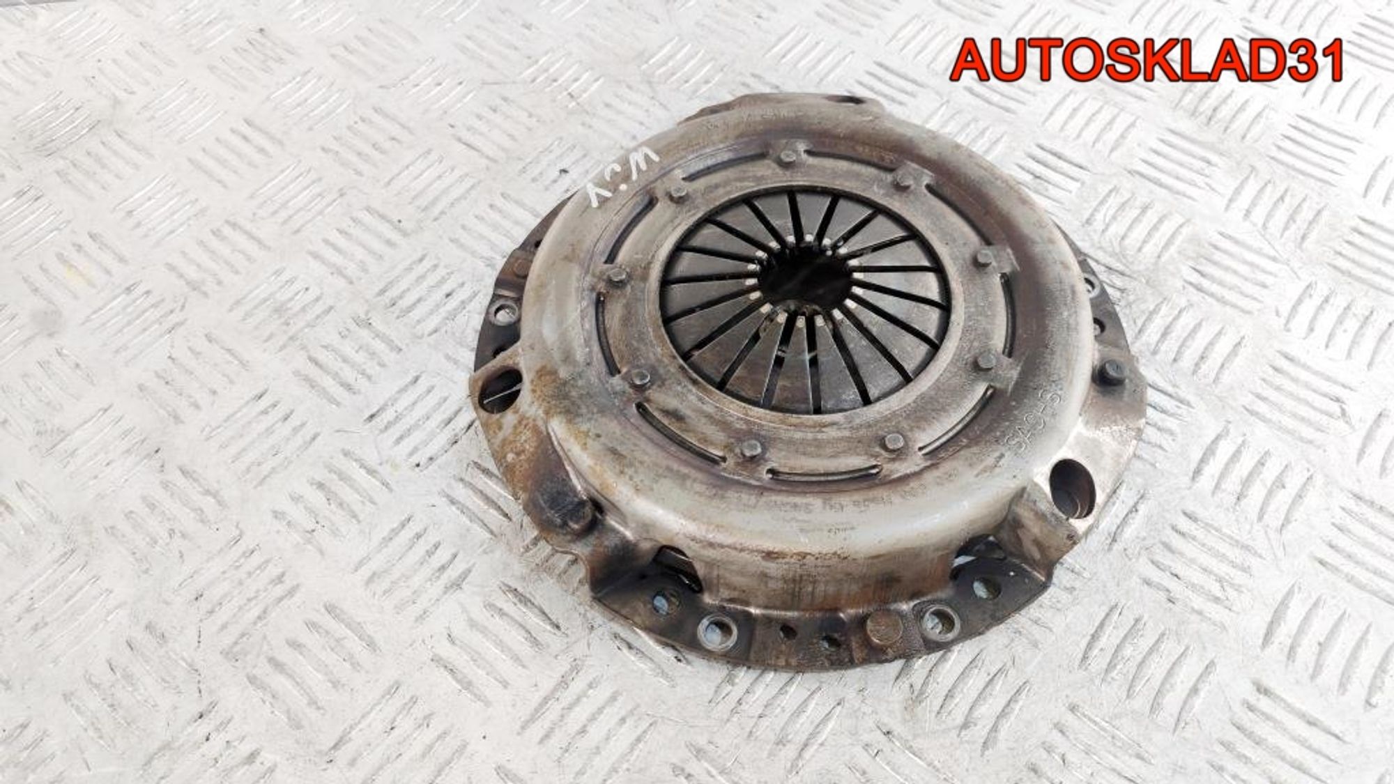 Маховик в сборе со сцеплением Citroen Berlingo M59 1,9 PSA WJY 10DXFR 9637267710, 1000 рублей, Дубовое