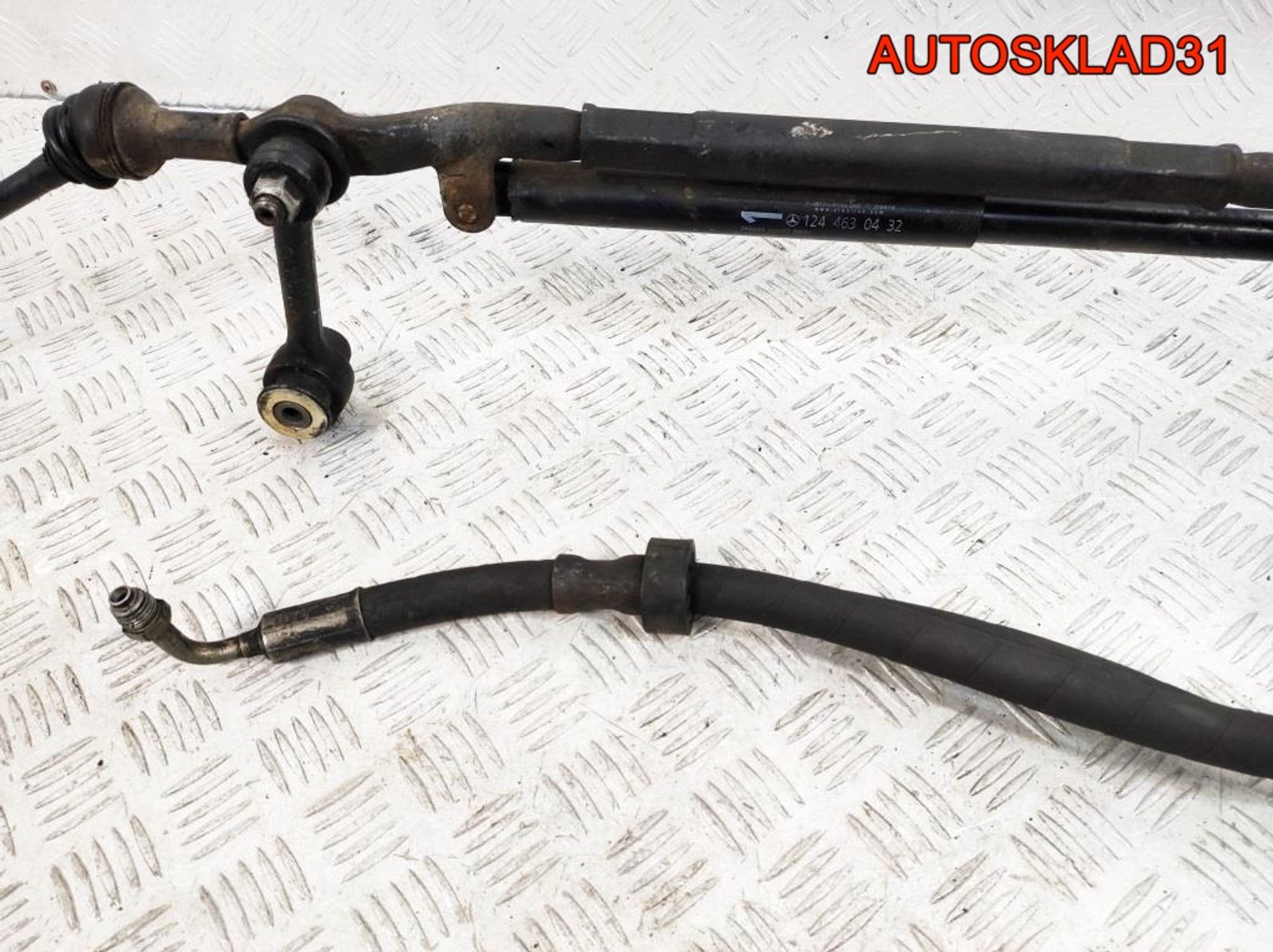 Редуктор рулевой в сборе с тягами и шлангами Mercedes W202 A2024600500, 15000 рублей, Дубовое