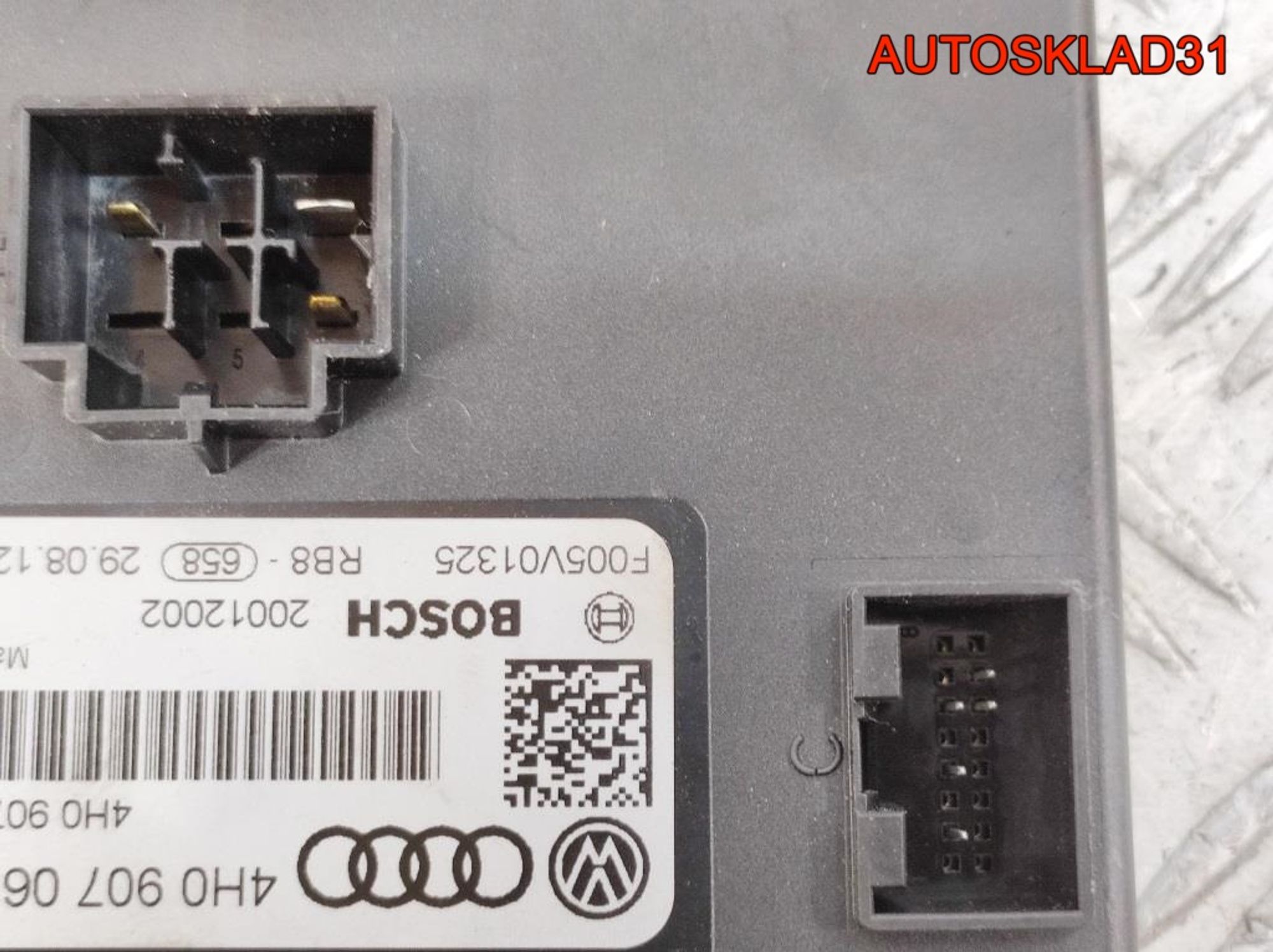 Блок управления бортовой сети Audi A6 C7 4G 4H0907063CF, 2500 рублей, Дубовое
