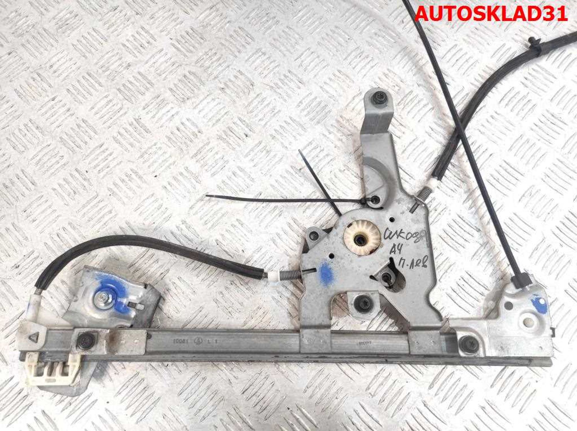 Стеклоподъемник передний левый Skoda Octavia A4 1U0837461B, 5000 рублей, Дубовое