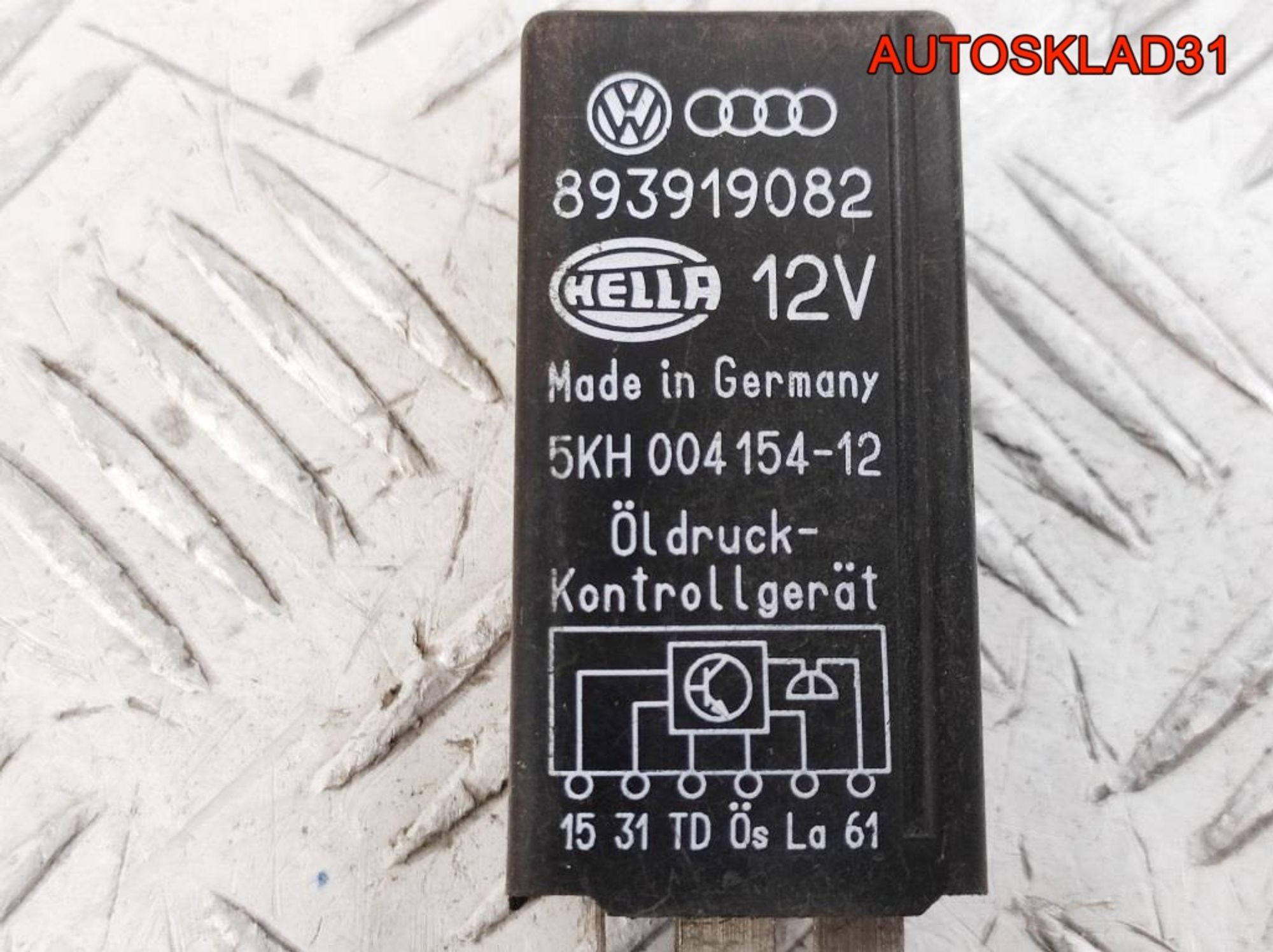 Реле давления масла №309 Audi 80 B3 893919082, 500 рублей, Дубовое