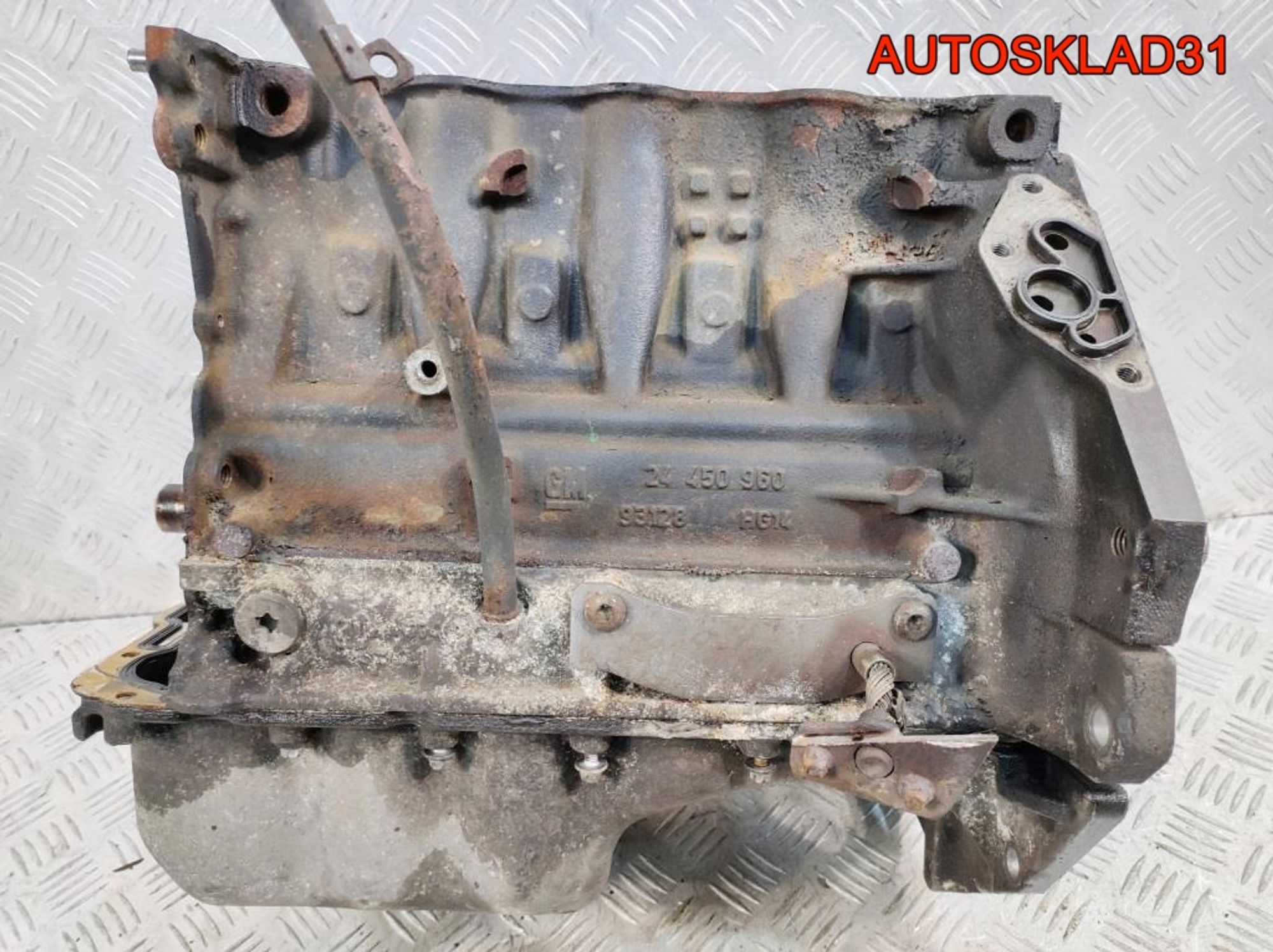 Блок цилиндров Opel Corsa D 1,4 Z14XEP 24450960, 31500 рублей, Дубовое