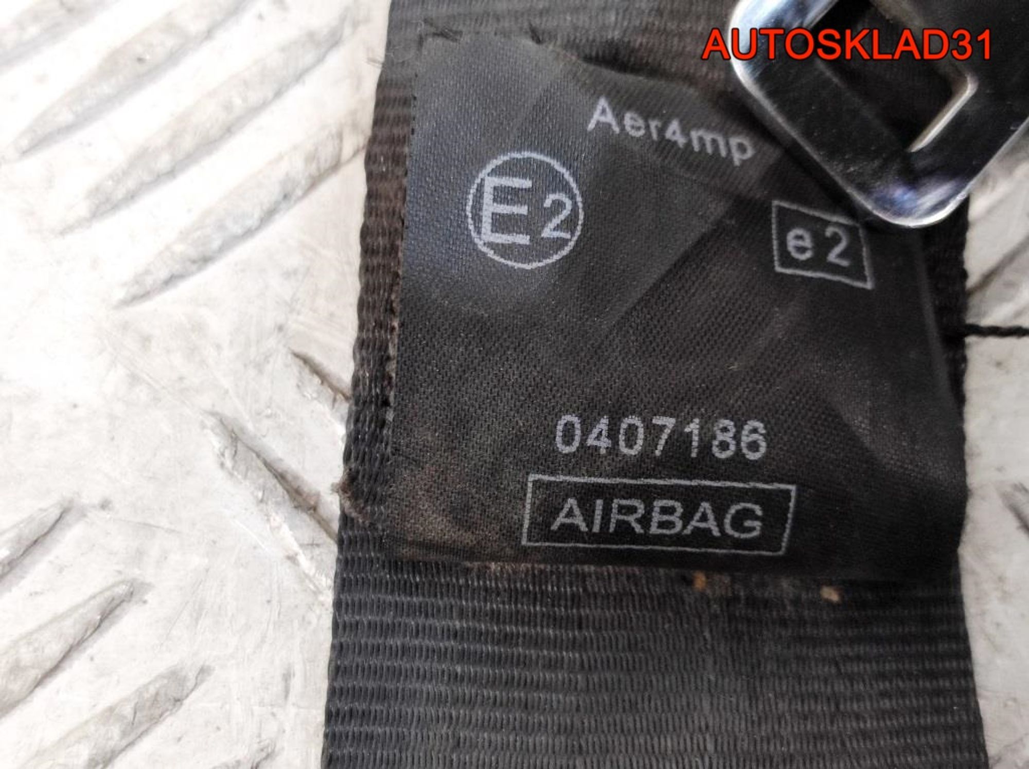 Ремень безопасности Renault Sandero 8200751266, 1900 рублей, Дубовое