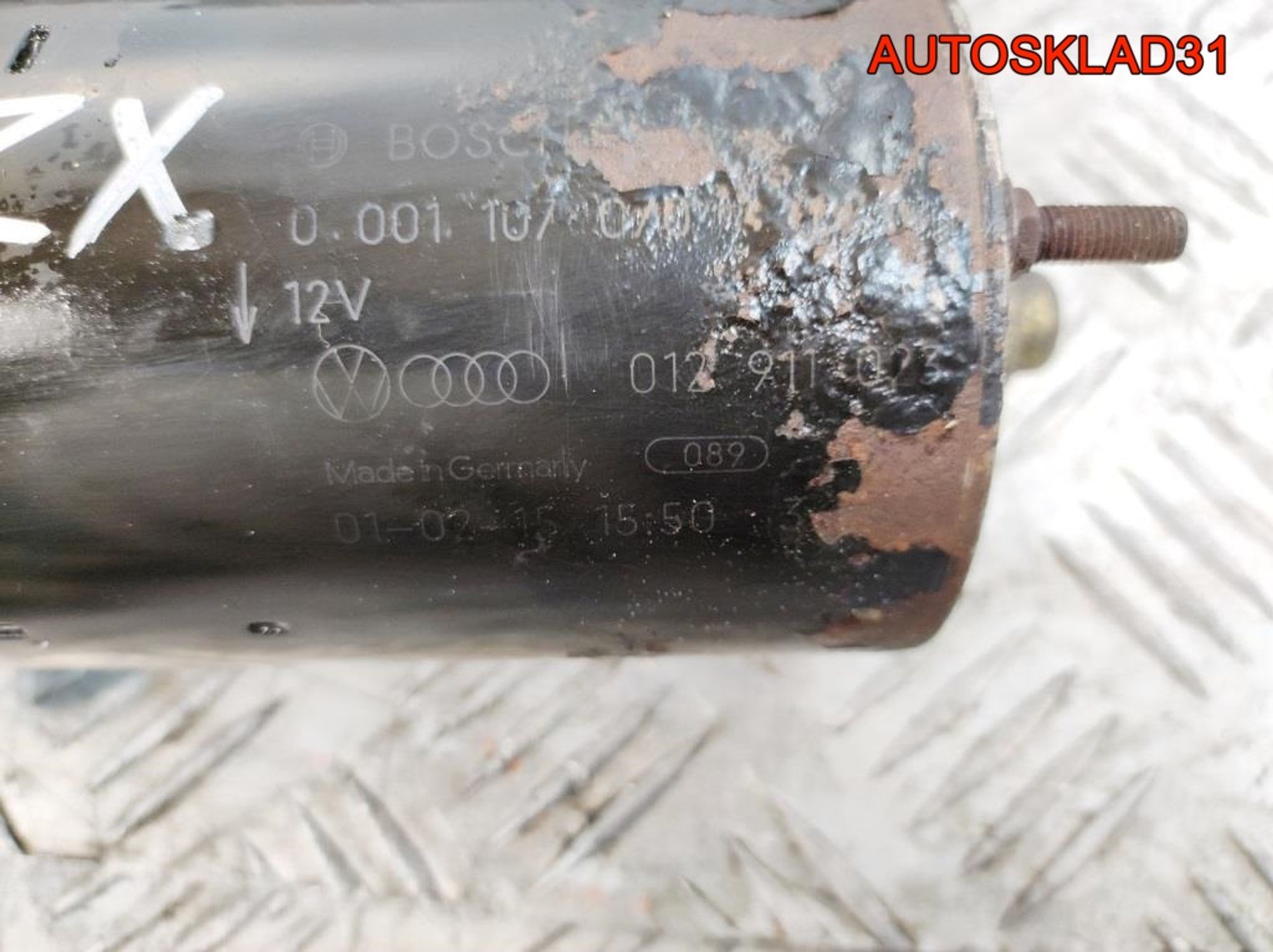 Стартер VW Passat B5+ 2,3 AZX 012911023, 6000 рублей, Дубовое