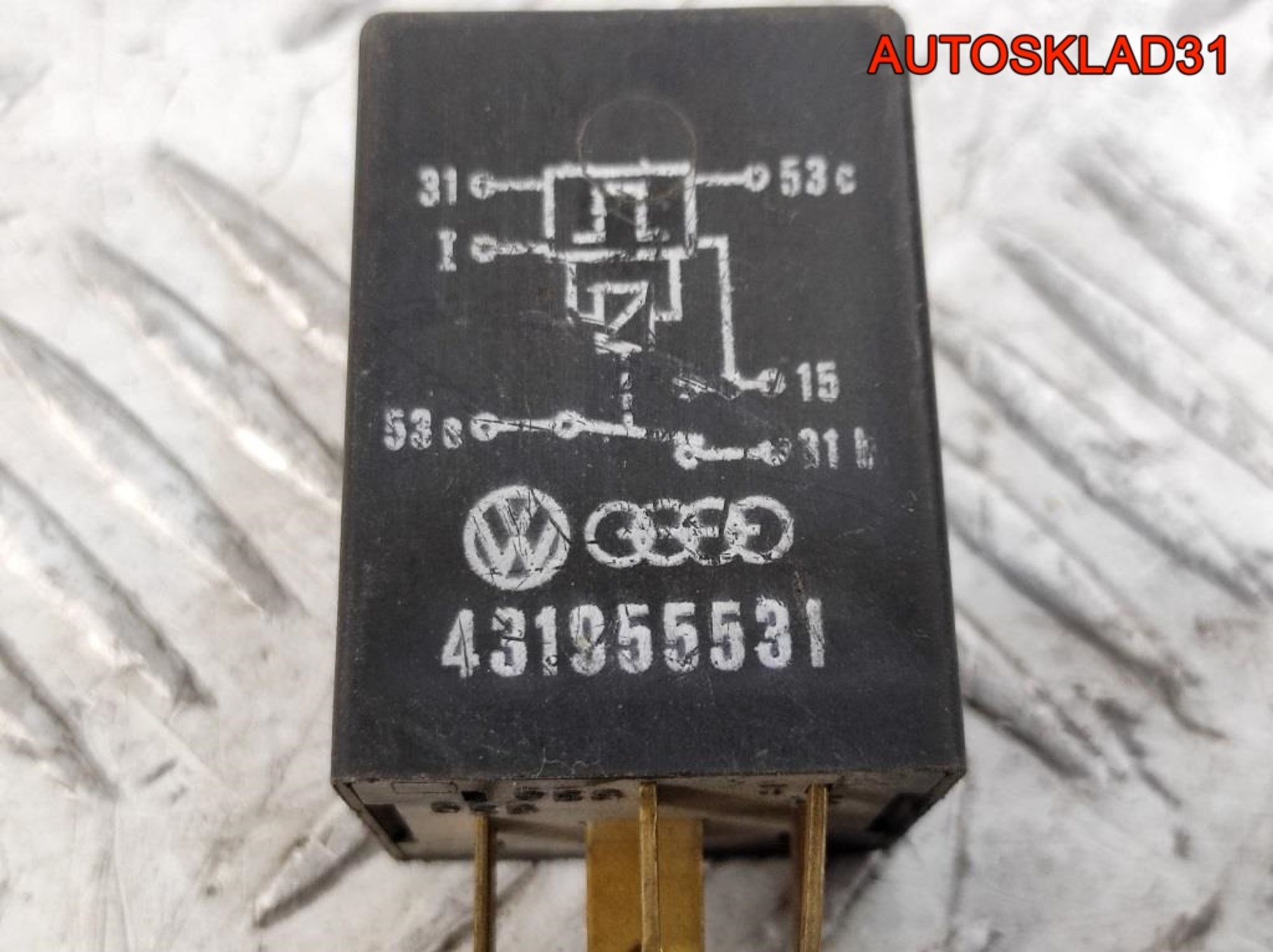 Реле №229 Audi 100 C4 431955531, 600 рублей, Дубовое