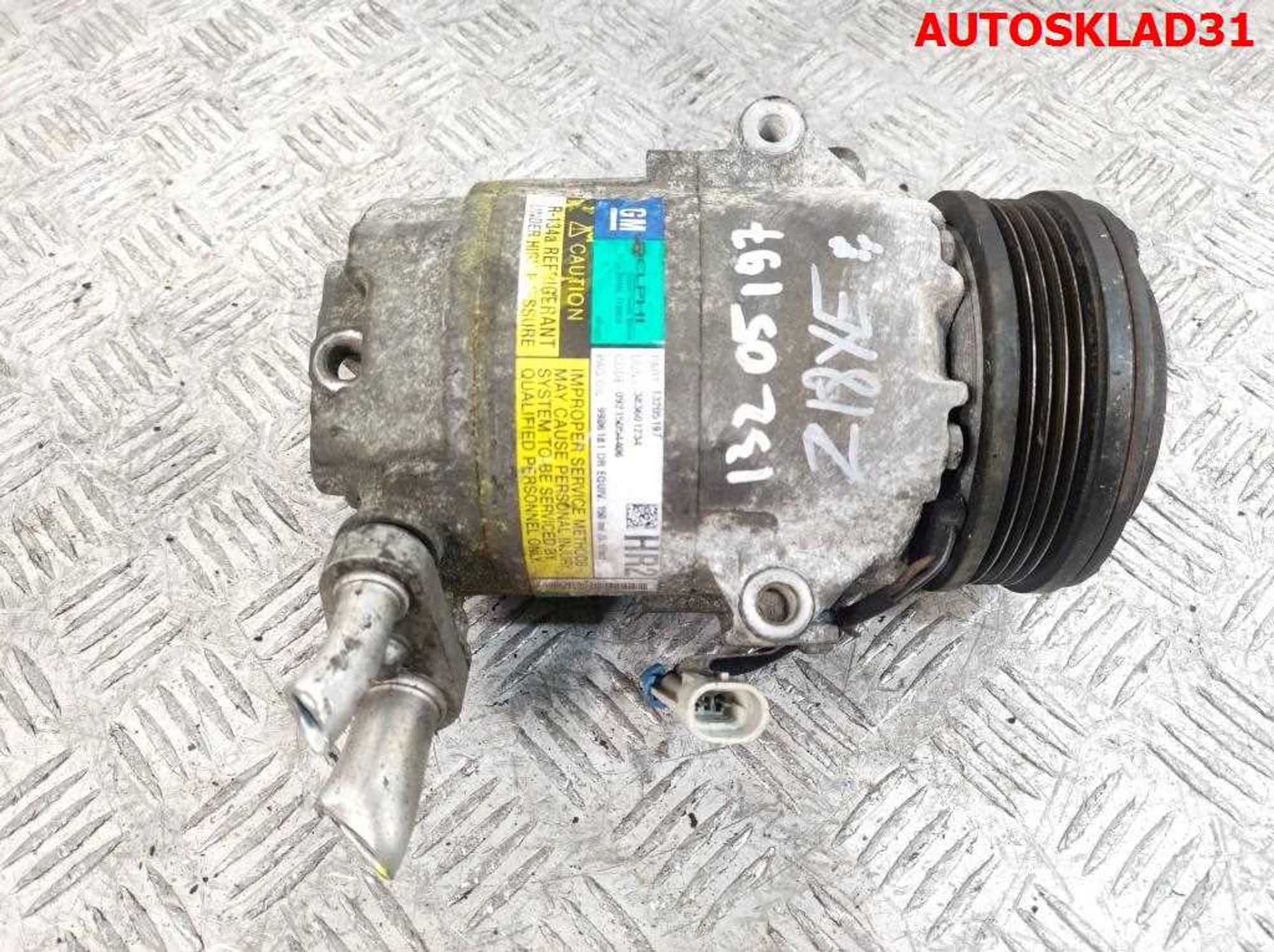 Компрессор кондиционера Opel Astr G 1,8 Z18XE Бензин 13205197, 4000 рублей, Дубовое