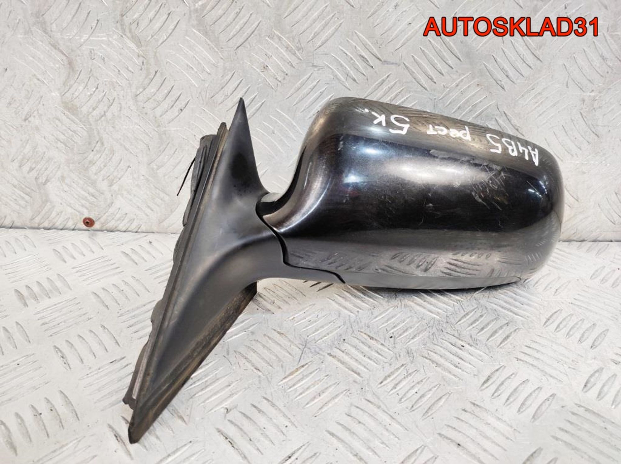 Зеркало левое 5 контактов Audi A4 B5 Рестайлинг, 2300 рублей, Дубовое