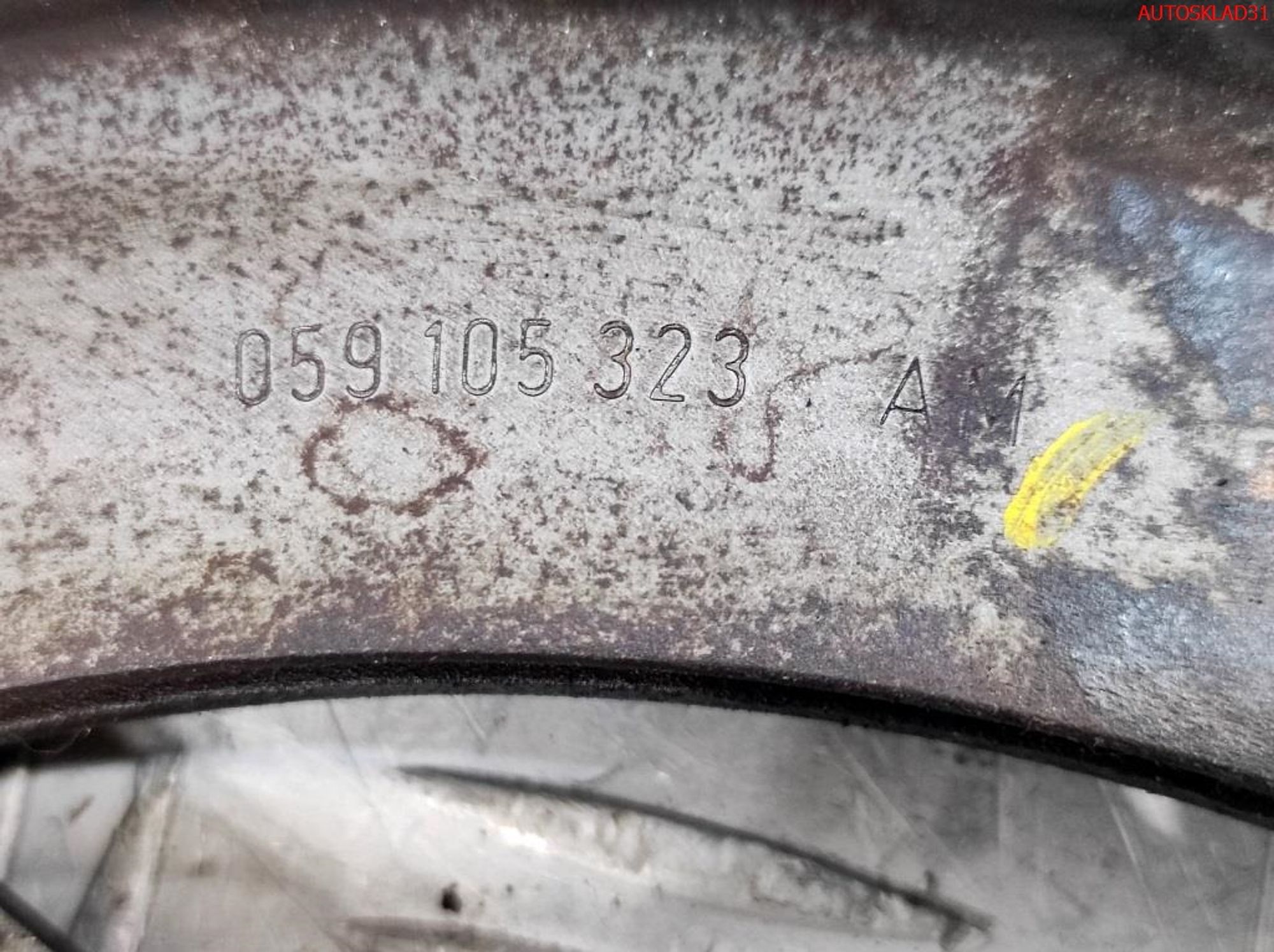 Маховик АКПП Audi A4 B7 3.0 ASB Дизель 059105323AM, 1000 рублей, Дубовое