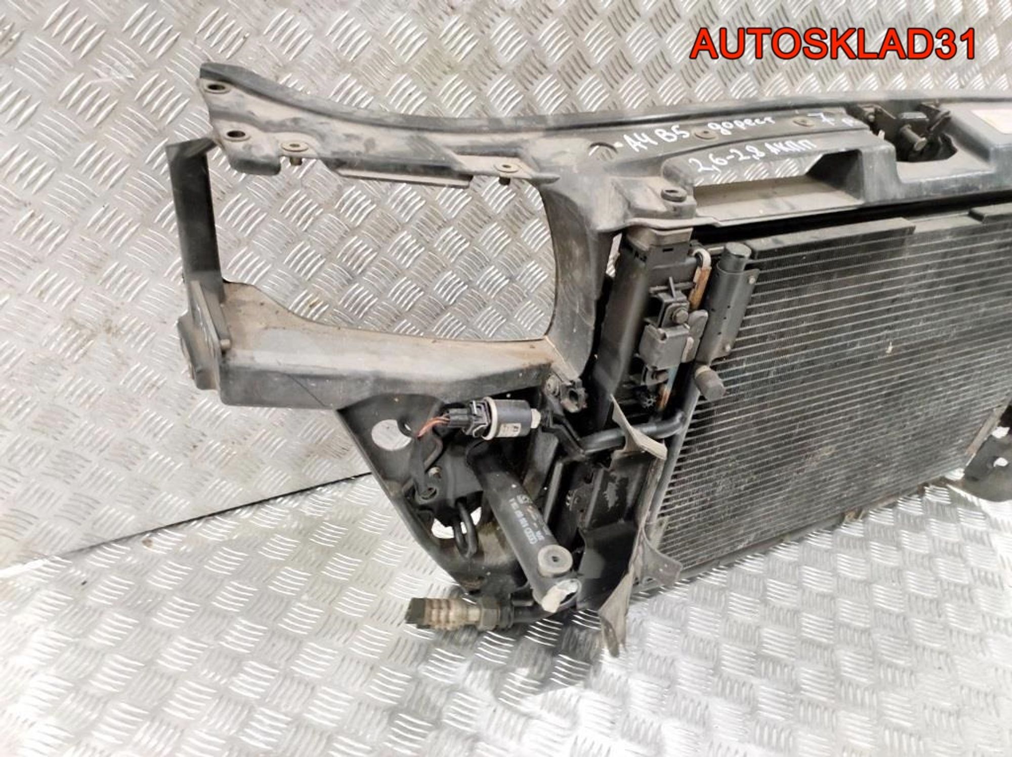 Панель передняя в сборе Audi A4 B5 Дорест 2,6 ABC 8D0805594D, 18000 рублей, Дубовое