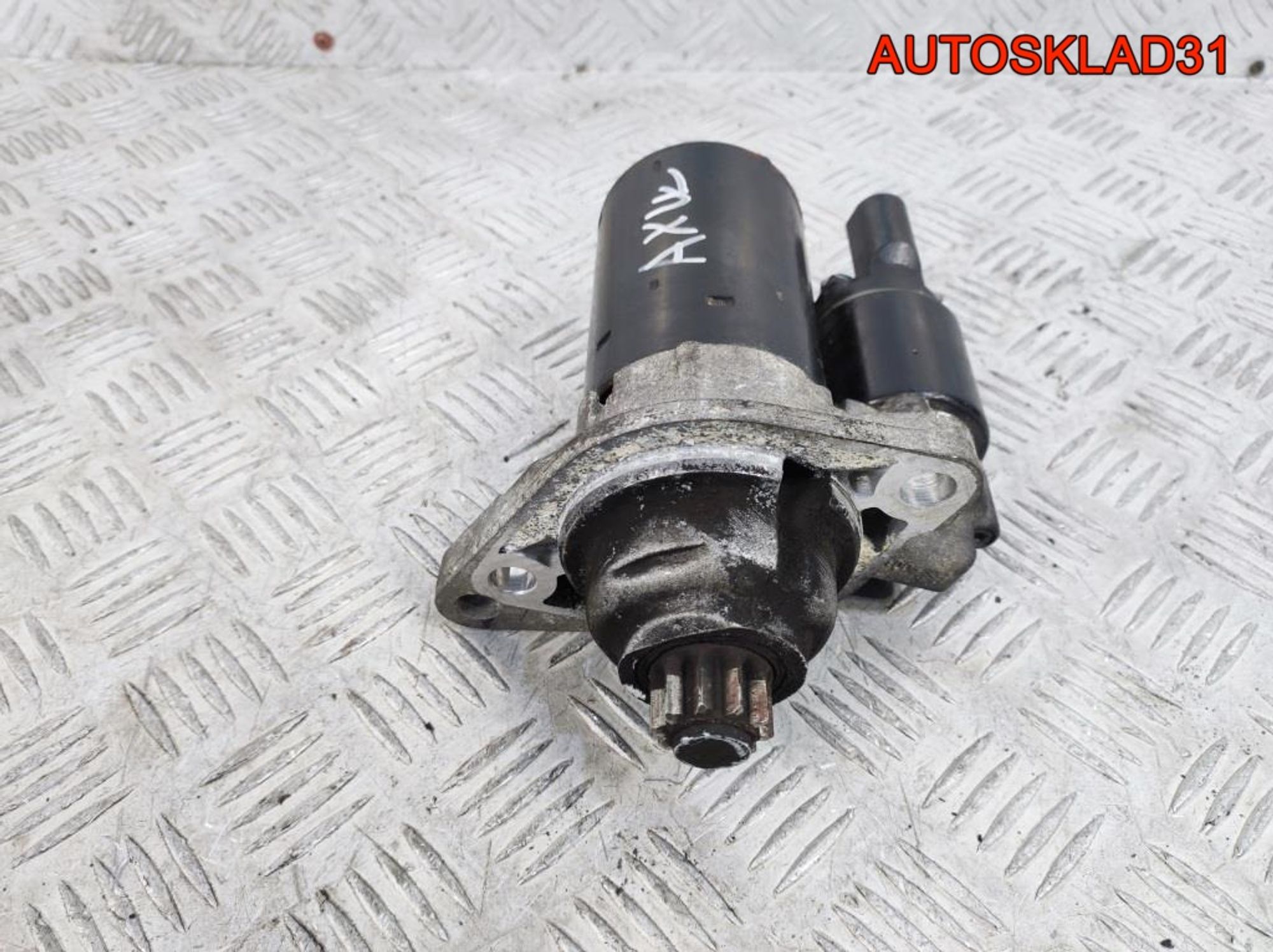 Стартер Audi A3 8P 2.0 AXW 02Z911023E Бензин, 4500 рублей, Дубовое