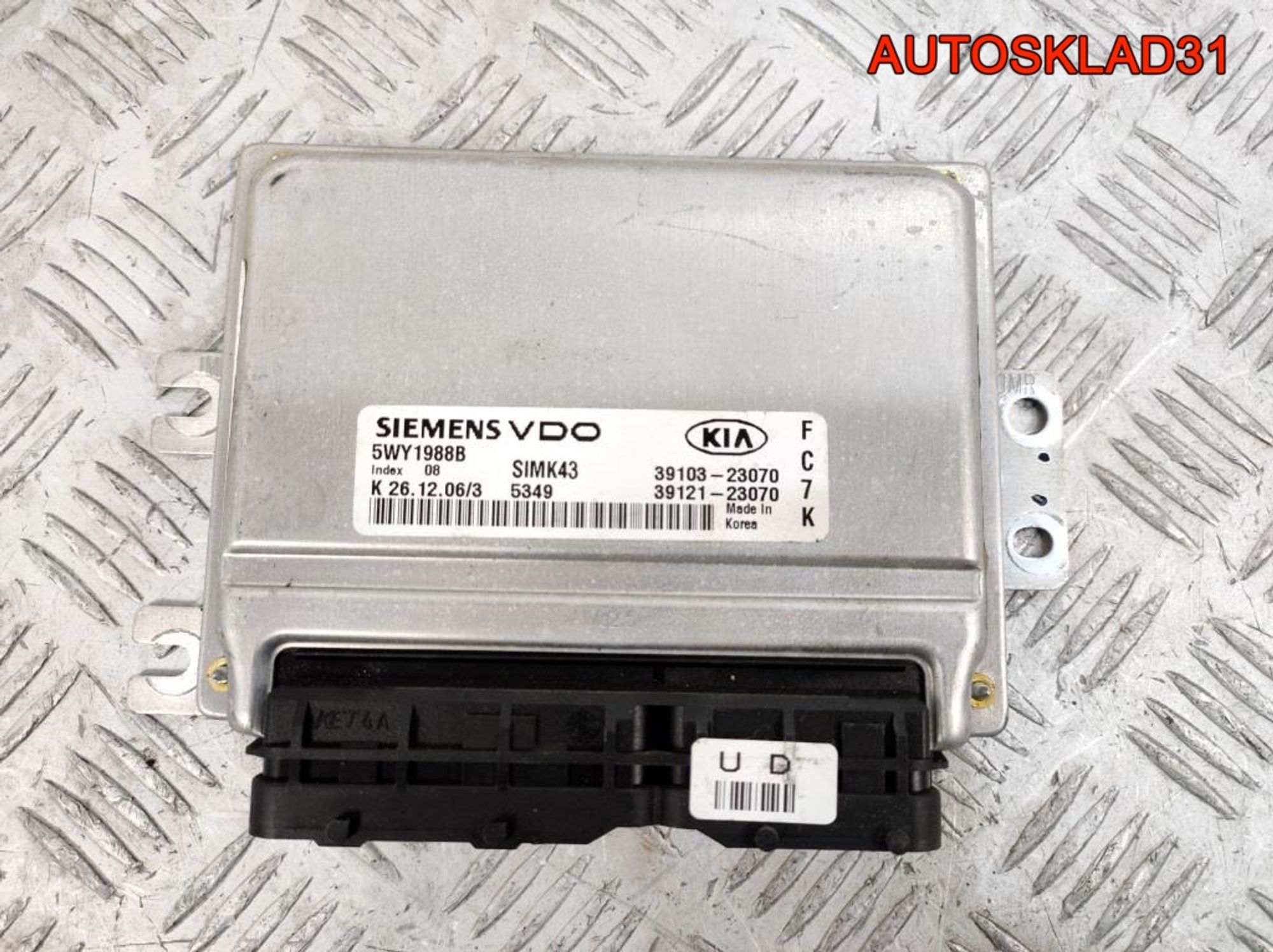 Блок ЭБУ Kia Sportage 2 2.0 G4GC 3910323070, 5000 рублей, Дубовое