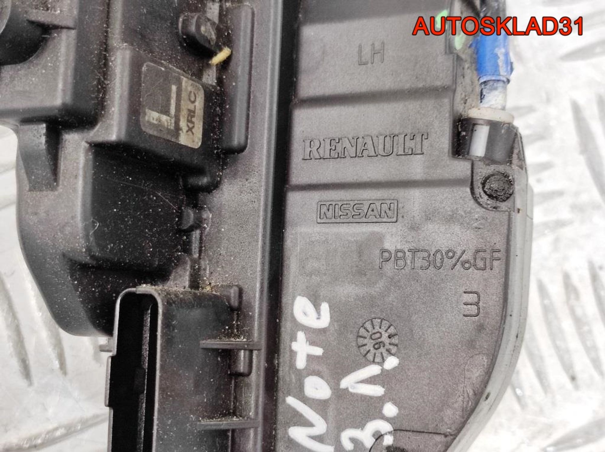 Замок двери задней левой Nissan Note E11, 3200 рублей, Дубовое