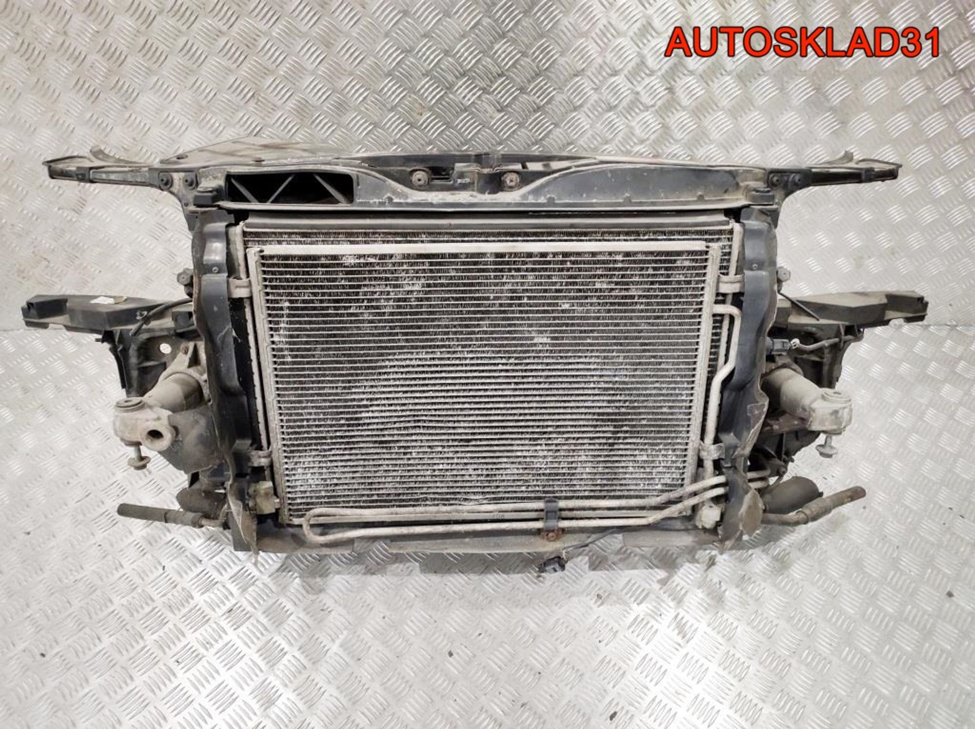 Панель передняя в сборе Audi A4 B6 2,5 Дизель (Р), 20000 рублей, Дубовое