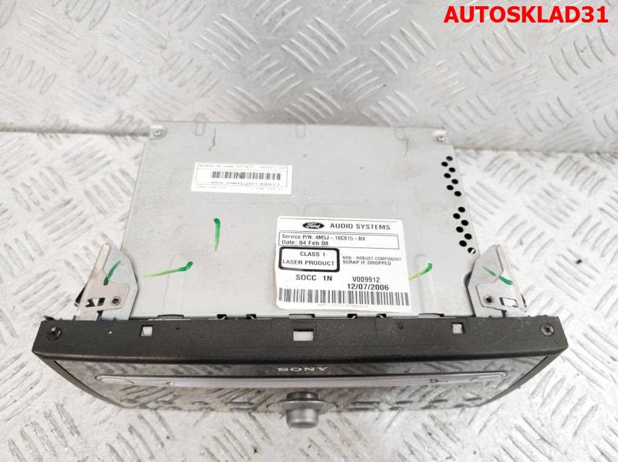 Магнитола Ford C-MAX 1 4M5T18C815BK, 1500 рублей, Дубовое