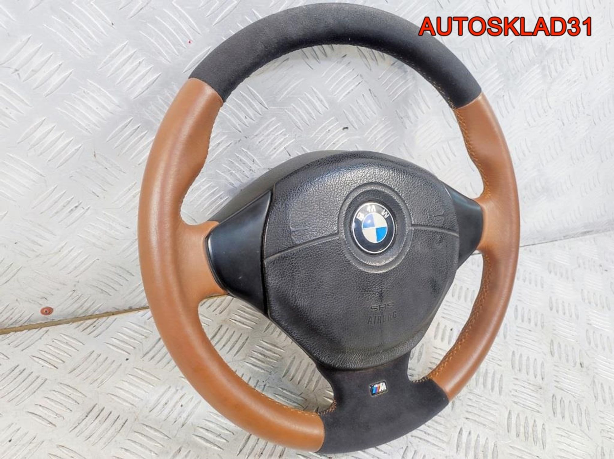 Рулевое колесо с AIR BAG Кожа BMW E36 323422282309, 12200 рублей, Дубовое