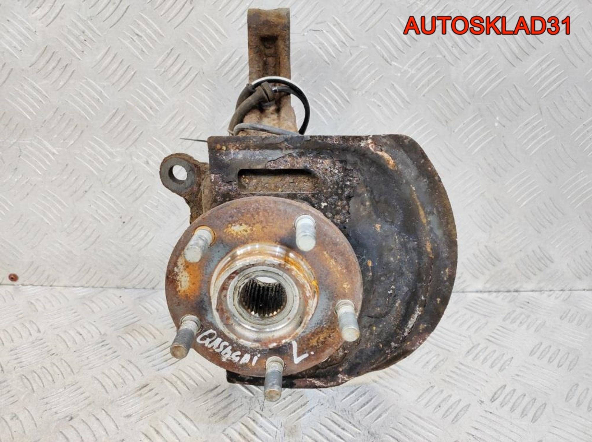 Кулак поворотный передний левый Nissan Qashqai J10, 2900 рублей, Дубовое