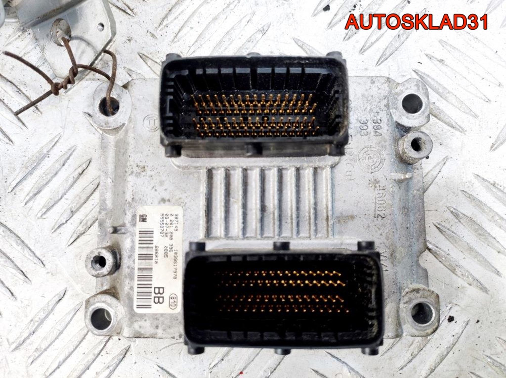 ЭБУ Комплект Opel Astra H Z14XEP 55558787 Бензин, 9800 рублей, Дубовое