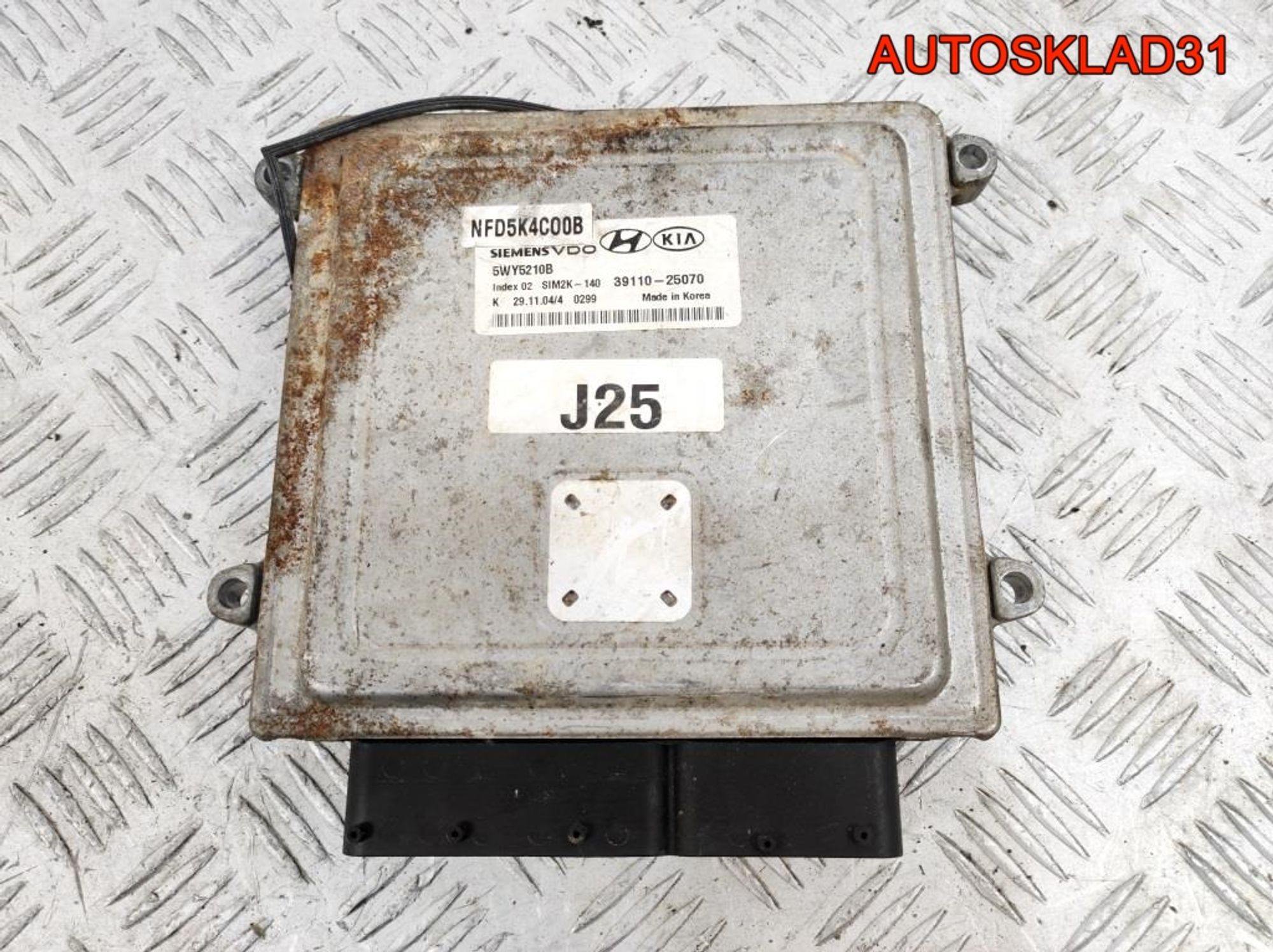 Блок ЭБУ Hyundai Sonata 5 2,4 G4KC 3911025070, 10000 рублей, Дубовое