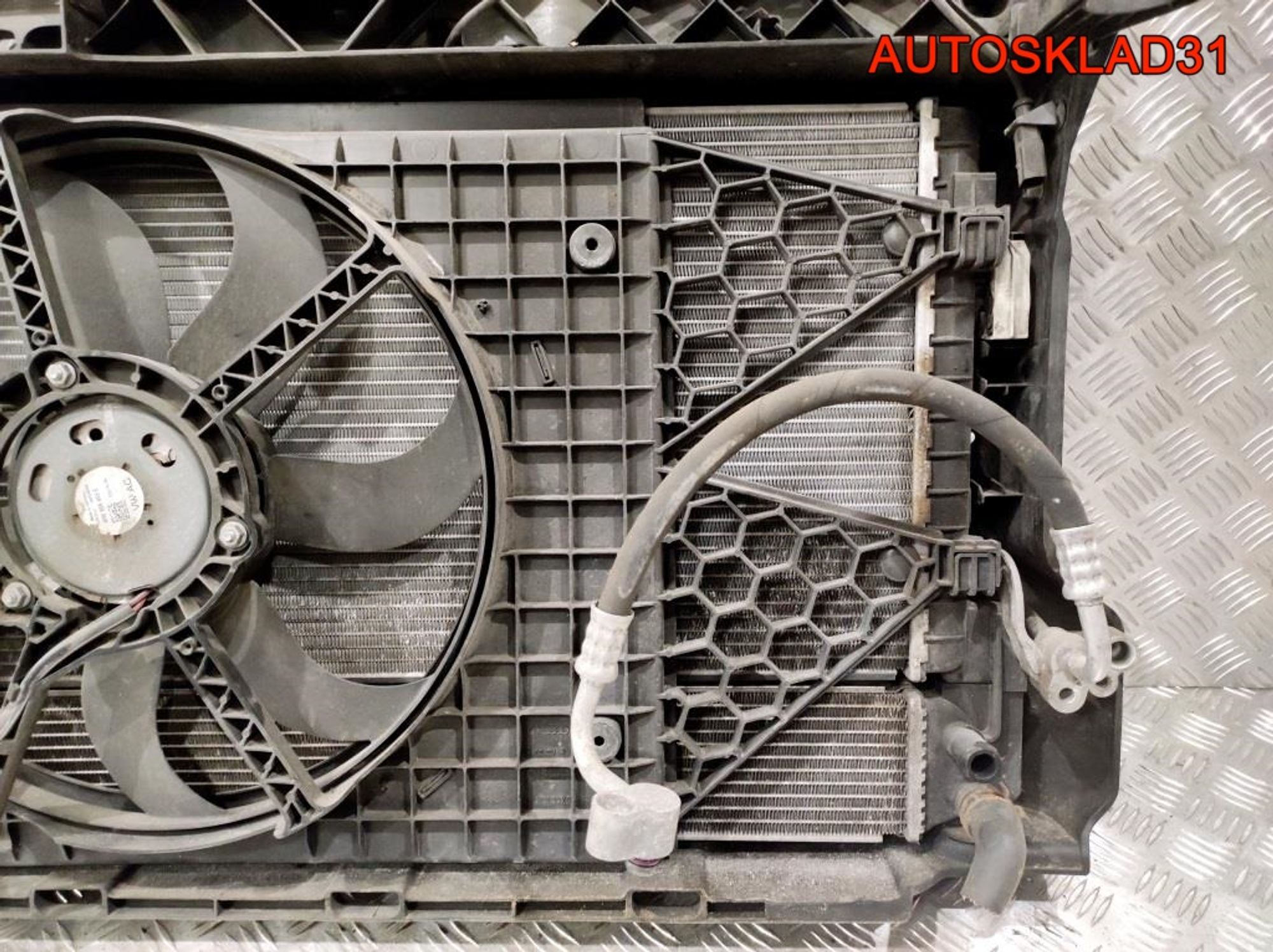 Кассета радиаторов в сборе Skoda Fabia 3 1,2 Бензин 6V0805588F (Р), 22000 рублей, Дубовое